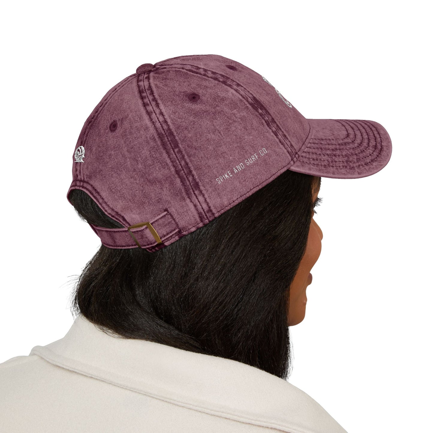 Volleyball Coach Vintage Dad Cap - Distressed Embroidered Hat – Spike & Surf Co. - Spike and Surf Co