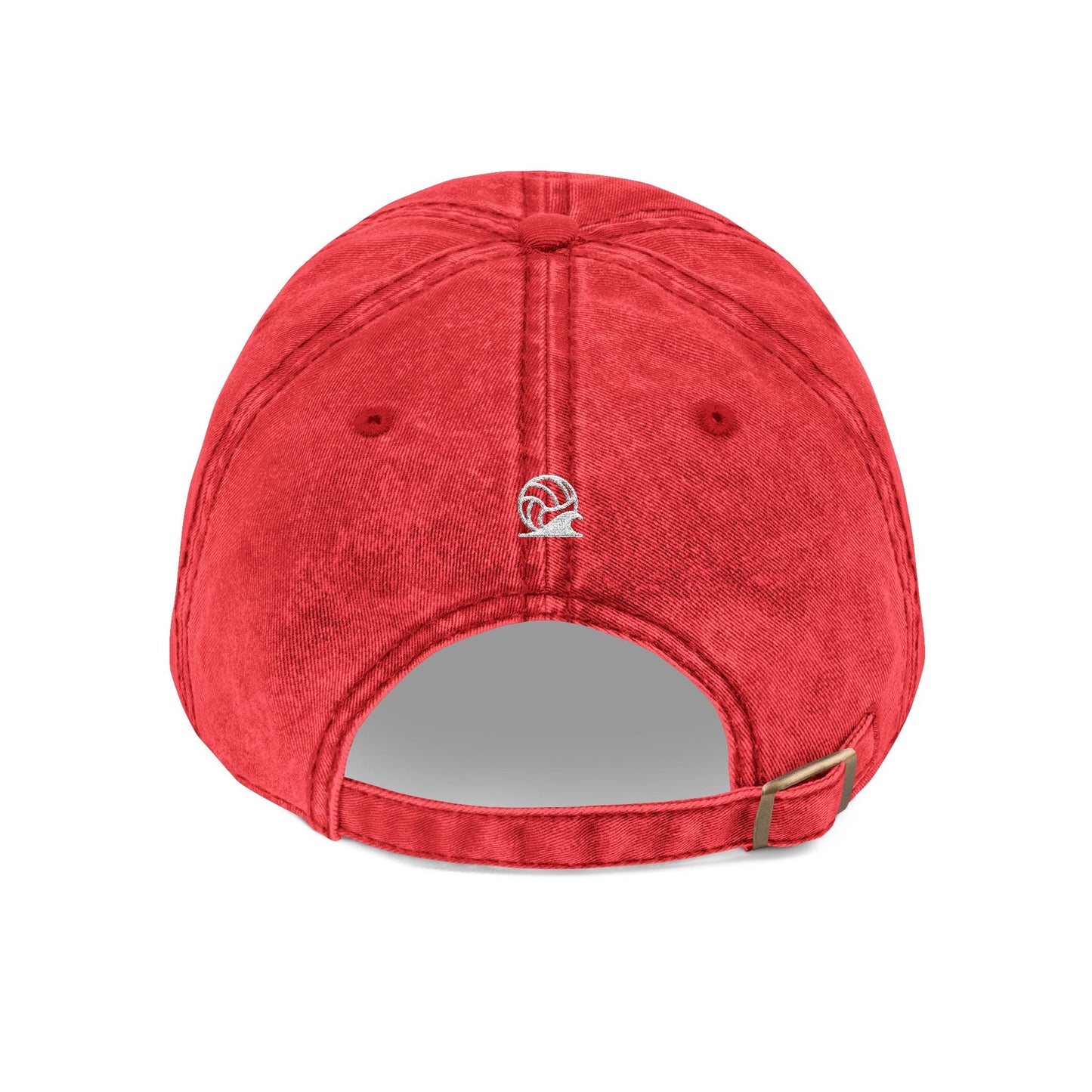 Volleyball Coach Vintage Dad Cap - Distressed Embroidered Hat – Spike & Surf Co. - Spike and Surf Co