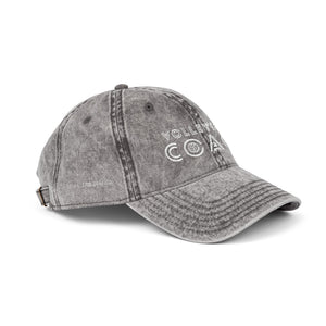 Volleyball Coach Vintage Dad Cap - Distressed Embroidered Hat – Spike & Surf Co. - Spike and Surf Co
