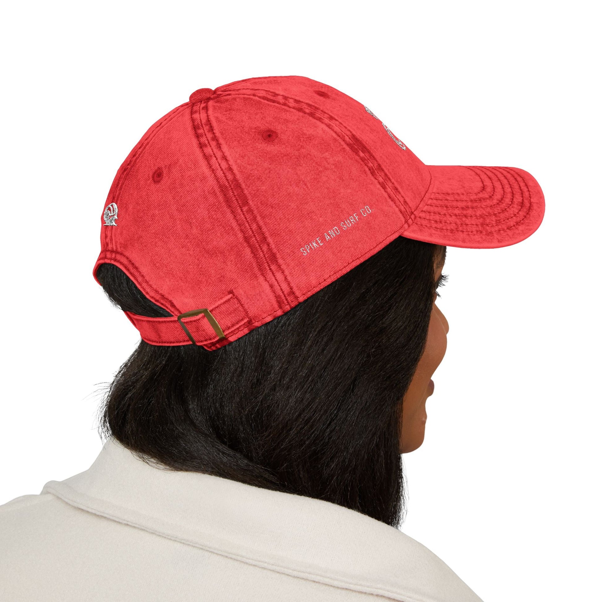 Volleyball Coach Vintage Dad Cap - Distressed Embroidered Hat – Spike & Surf Co. - Spike and Surf Co