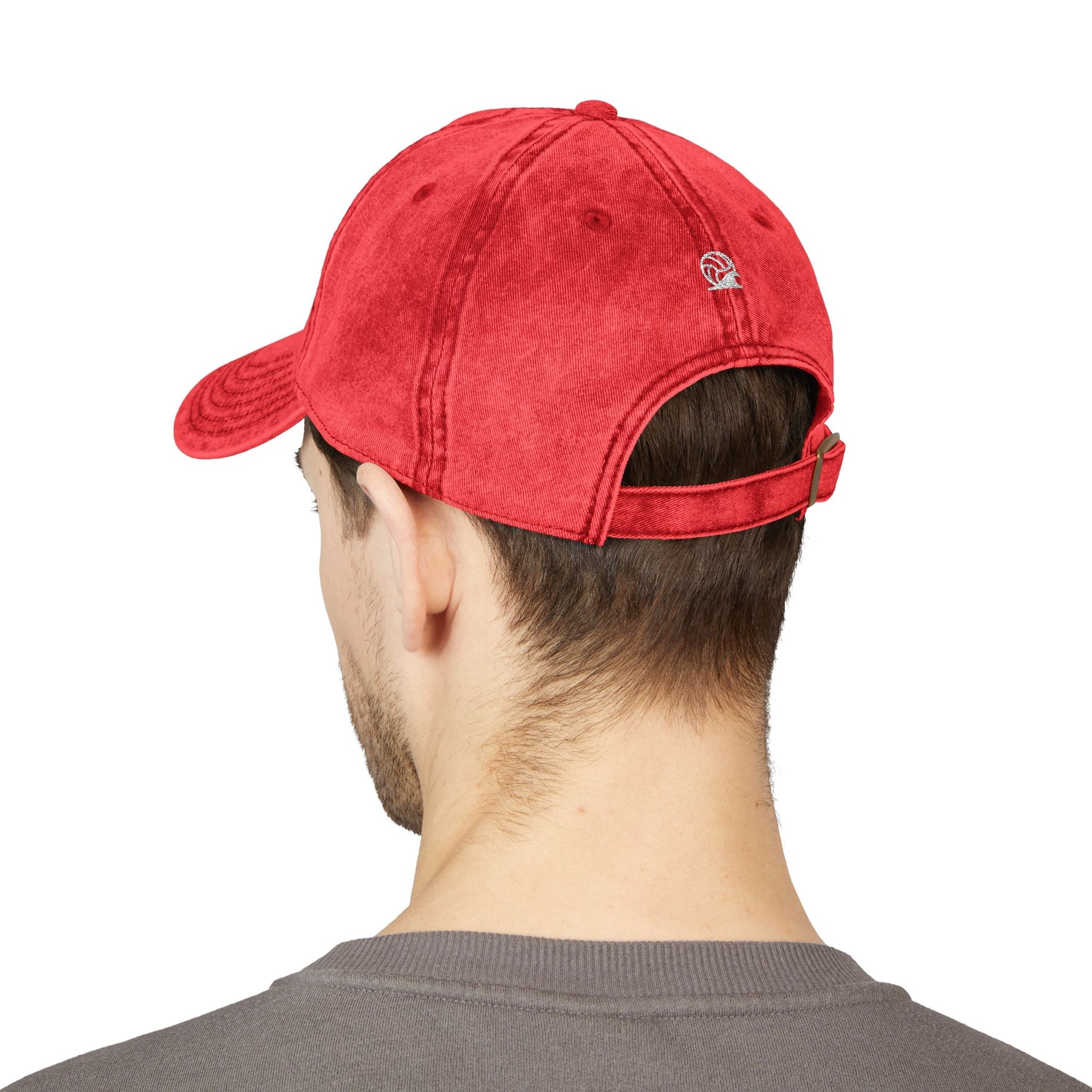 Volleyball Coach Vintage Dad Cap - Distressed Embroidered Hat – Spike & Surf Co. - Spike and Surf Co