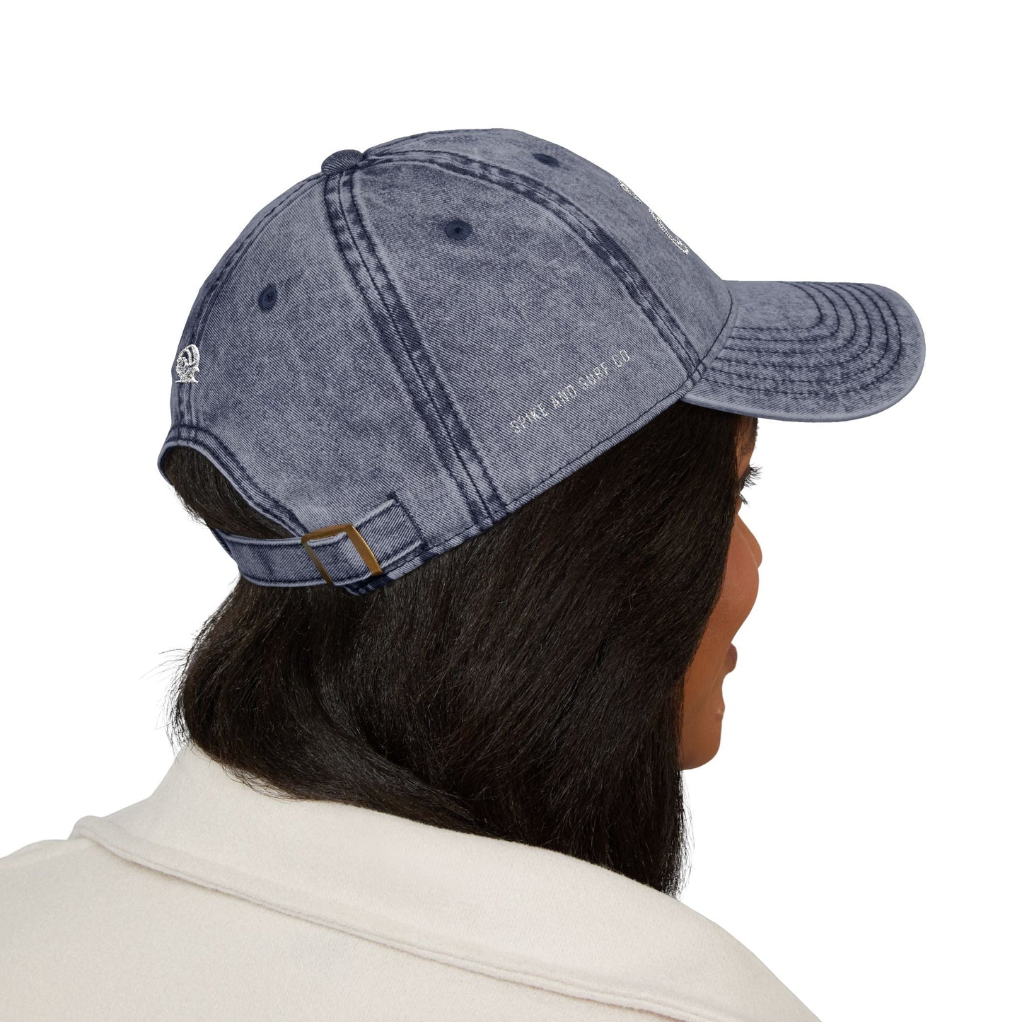 Volleyball Coach Vintage Dad Cap - Distressed Embroidered Hat – Spike & Surf Co. - Spike and Surf Co