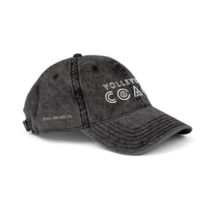 Volleyball Coach Vintage Dad Cap - Distressed Embroidered Hat – Spike & Surf Co. - Spike and Surf Co