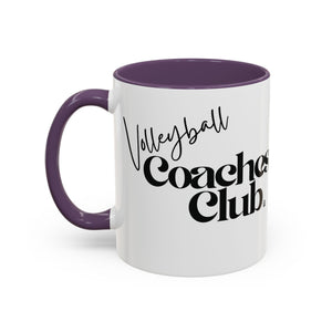 Volleyball Coaches Club Coffee Mug | PLAN • TEACH • LEAD Ceramic Mug - Spike and Surf Co