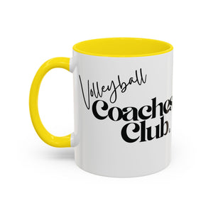 Volleyball Coaches Club Coffee Mug | PLAN • TEACH • LEAD Ceramic Mug - Spike and Surf Co