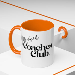 Volleyball Coaches Club Coffee Mug | PLAN • TEACH • LEAD Ceramic Mug - Spike and Surf Co