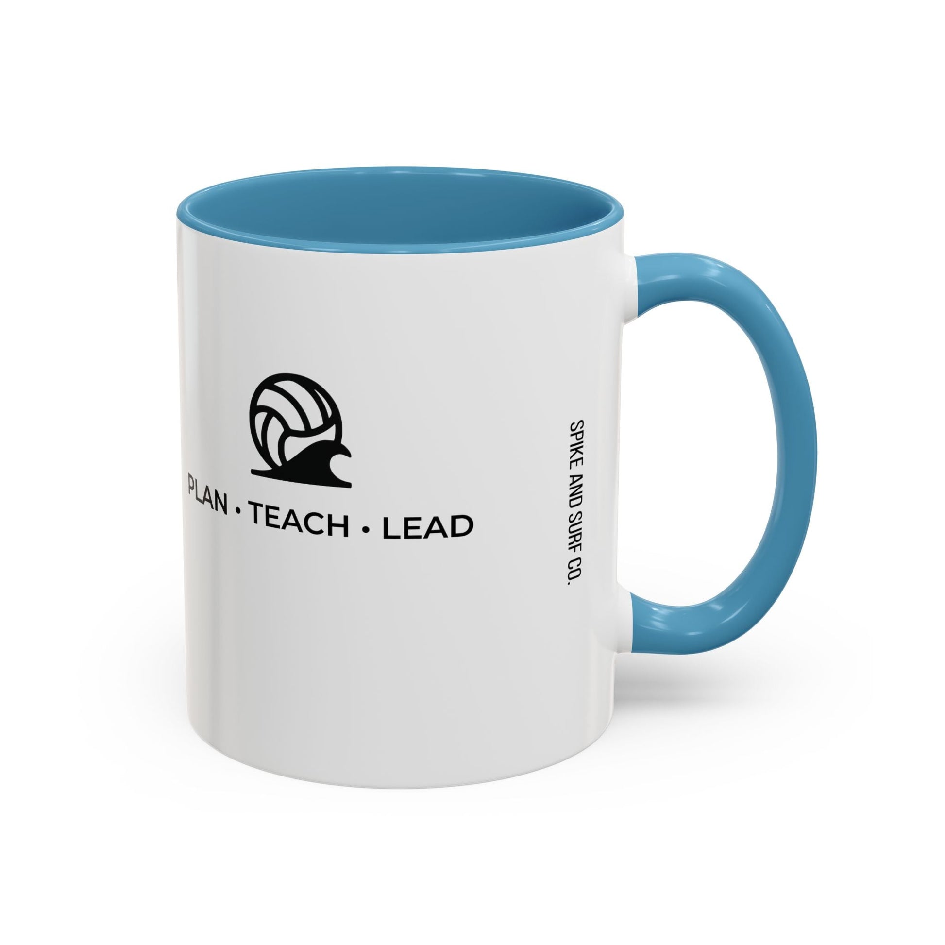 Volleyball Coaches Club Coffee Mug | PLAN • TEACH • LEAD Ceramic Mug - Spike and Surf Co