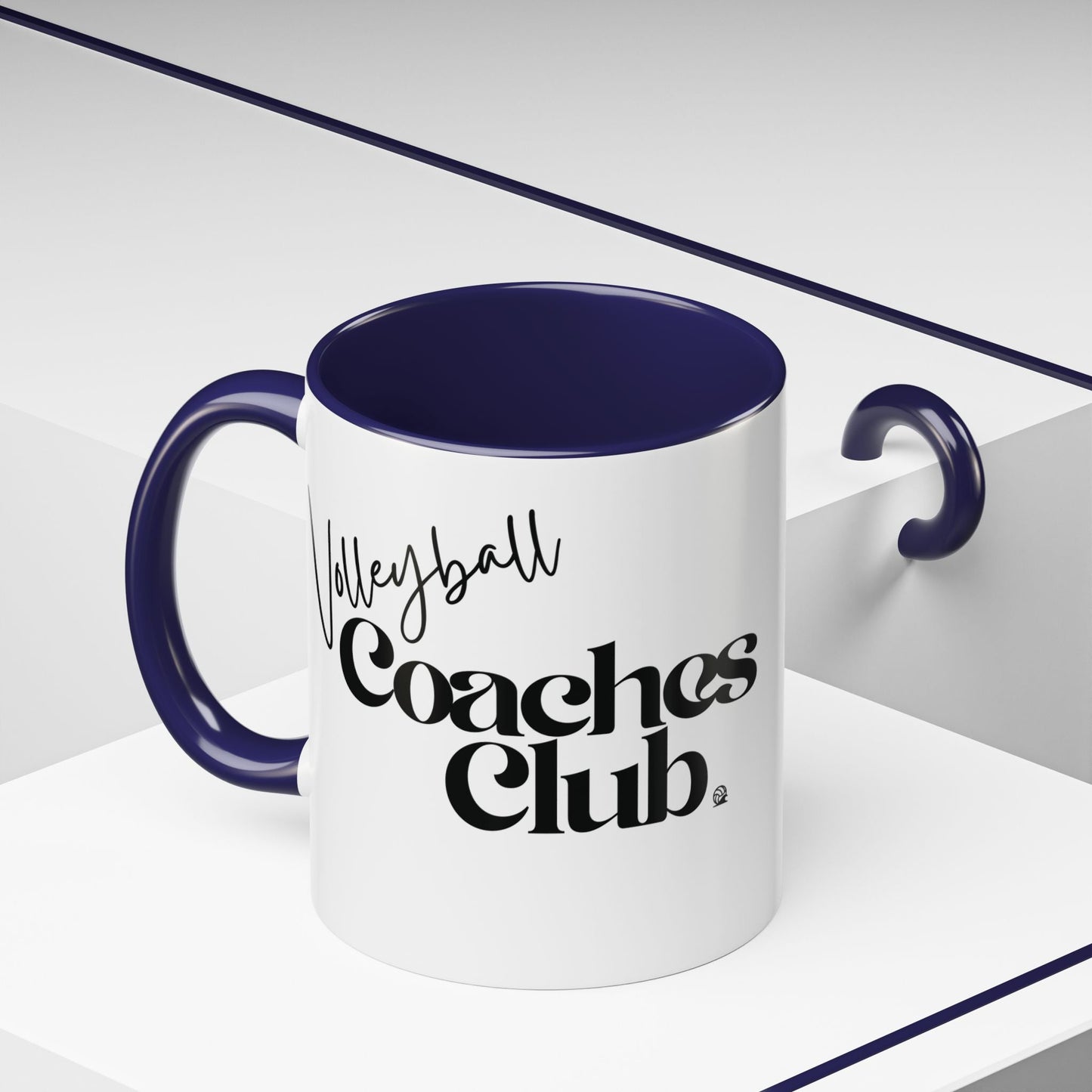 Volleyball Coaches Club Coffee Mug | PLAN • TEACH • LEAD Ceramic Mug - Spike and Surf Co