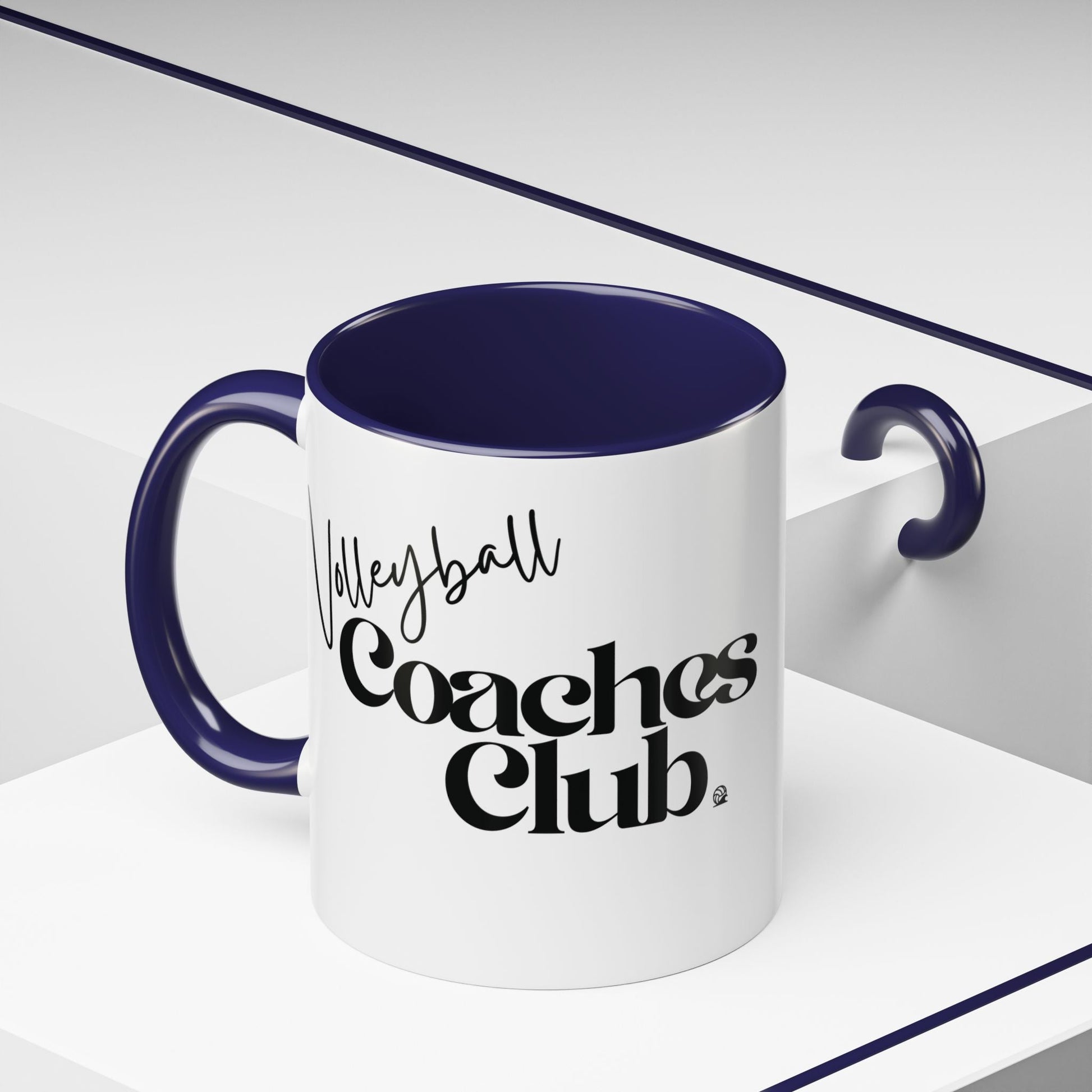 Volleyball Coaches Club Coffee Mug | PLAN • TEACH • LEAD Ceramic Mug - Spike and Surf Co