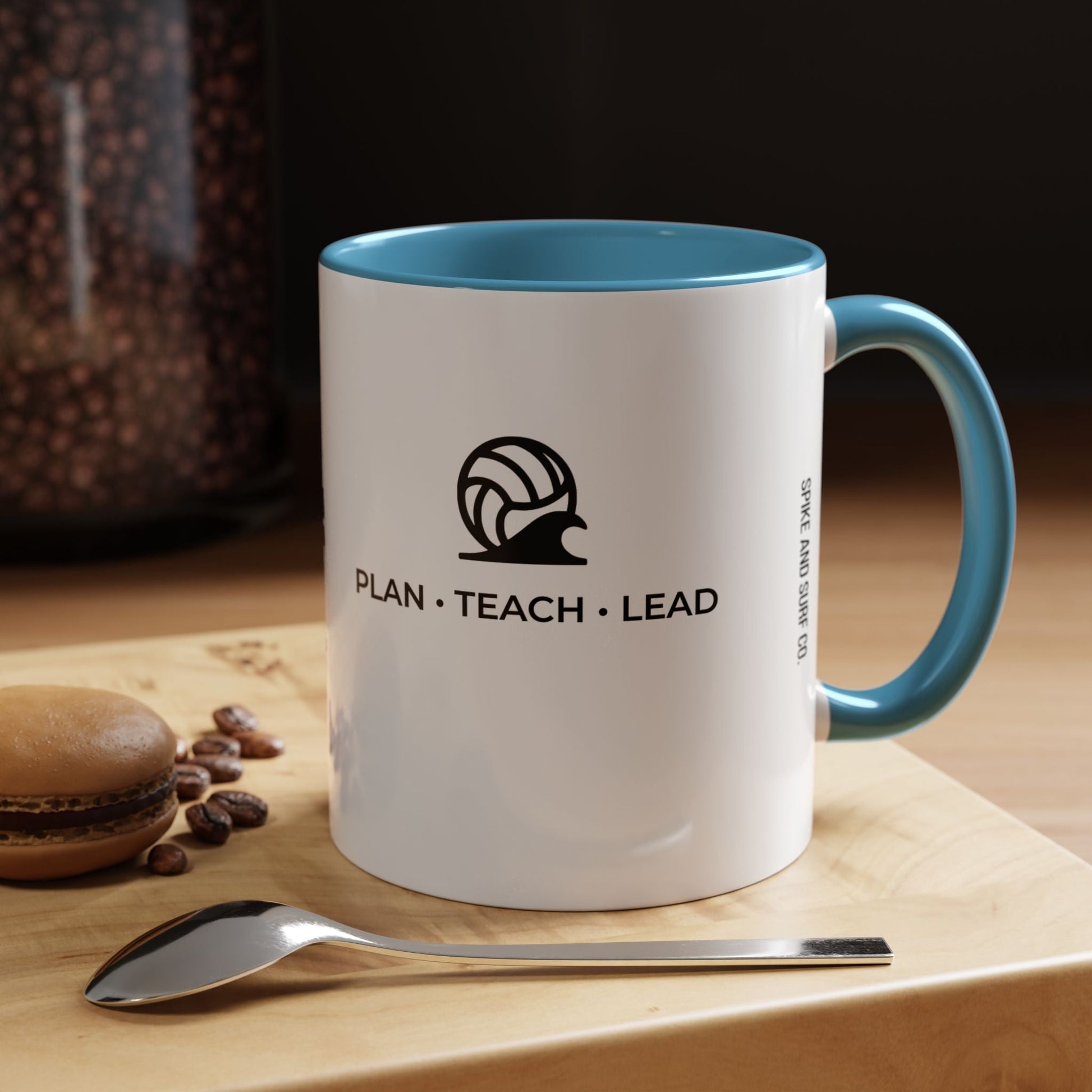 Volleyball Coaches Club Coffee Mug | PLAN • TEACH • LEAD Ceramic Mug - Spike and Surf Co