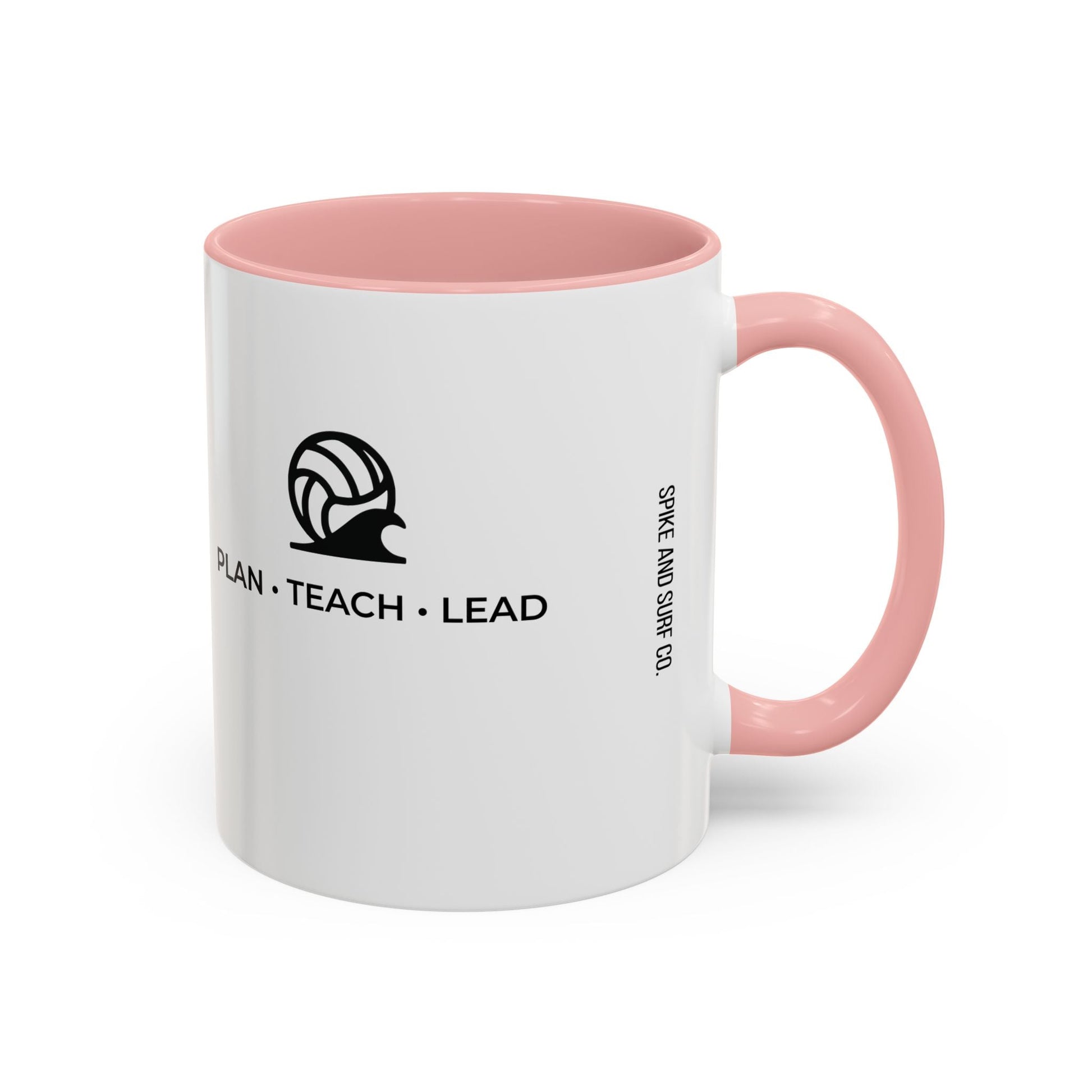 Volleyball Coaches Club Coffee Mug | PLAN • TEACH • LEAD Ceramic Mug - Spike and Surf Co