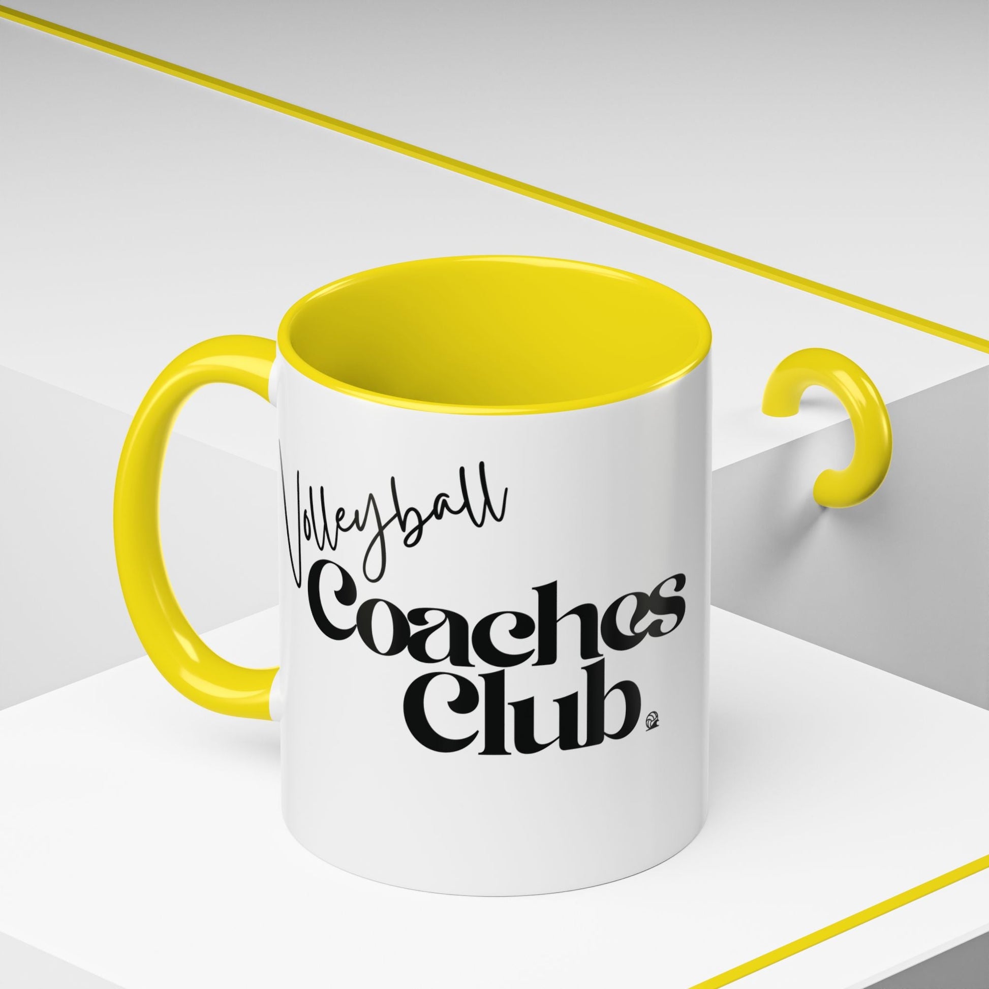 Volleyball Coaches Club Coffee Mug | PLAN • TEACH • LEAD Ceramic Mug - Spike and Surf Co