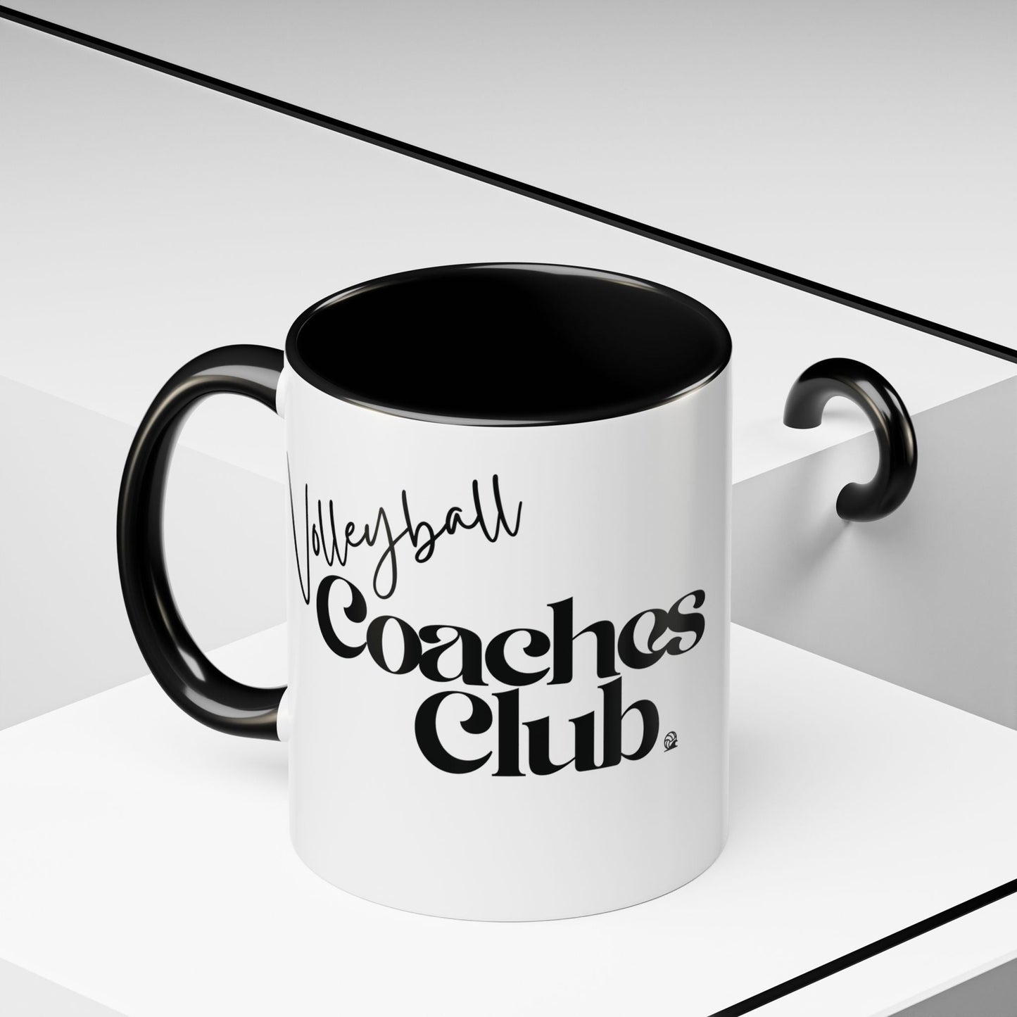 Volleyball Coaches Club Coffee Mug | PLAN • TEACH • LEAD Ceramic Mug - Spike and Surf Co