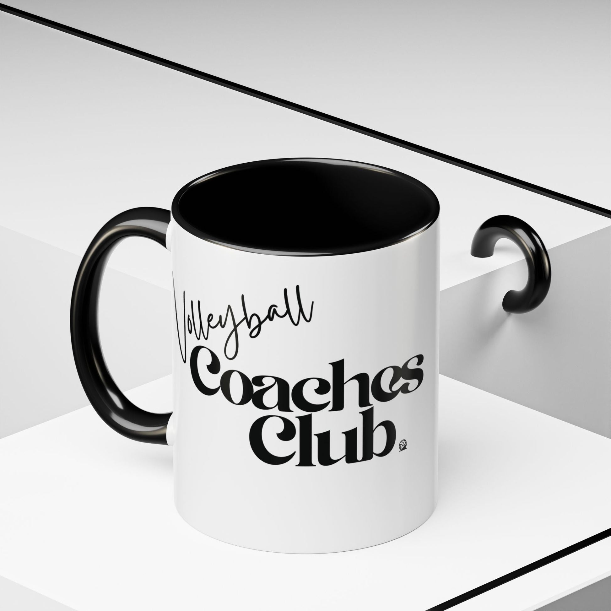 Volleyball Coaches Club Coffee Mug | PLAN • TEACH • LEAD Ceramic Mug - Spike and Surf Co