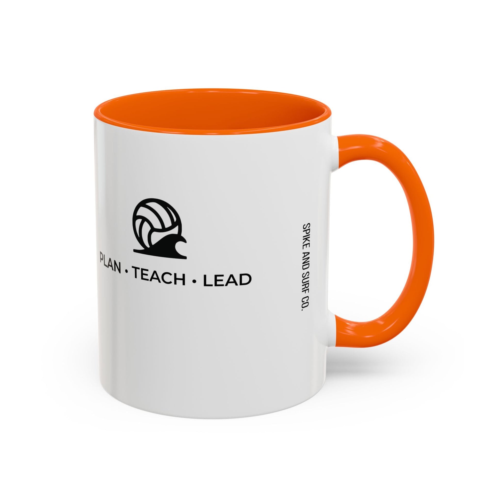 Volleyball Coaches Club Coffee Mug | PLAN • TEACH • LEAD Ceramic Mug - Spike and Surf Co