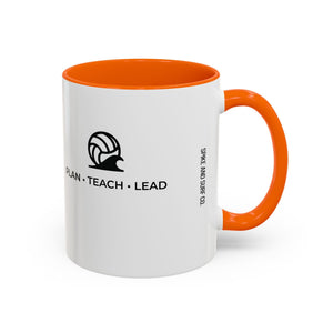 Volleyball Coaches Club Coffee Mug | PLAN • TEACH • LEAD Ceramic Mug - Spike and Surf Co