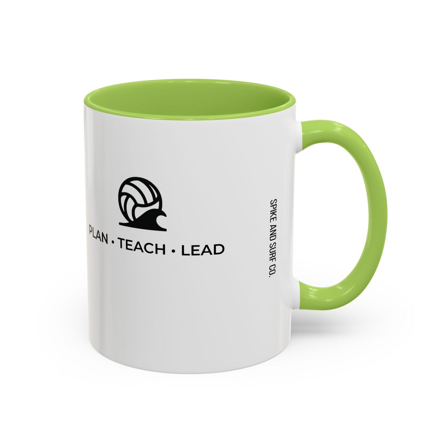 Volleyball Coaches Club Coffee Mug | PLAN • TEACH • LEAD Ceramic Mug - Spike and Surf Co