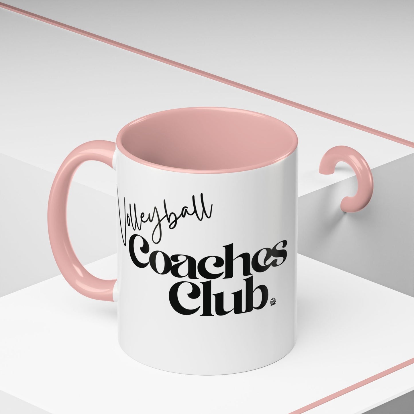 Volleyball Coaches Club Coffee Mug | PLAN • TEACH • LEAD Ceramic Mug - Spike and Surf Co