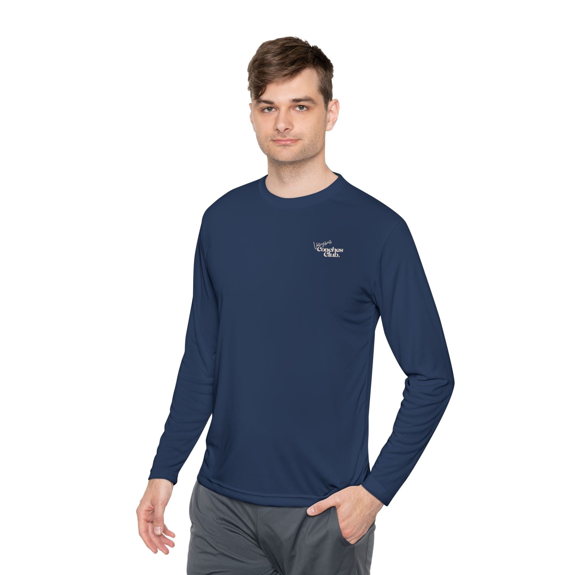Volleyball Coaches Club Lightweight Long Sleeve | Athletic Performance Tee - Spike and Surf Co