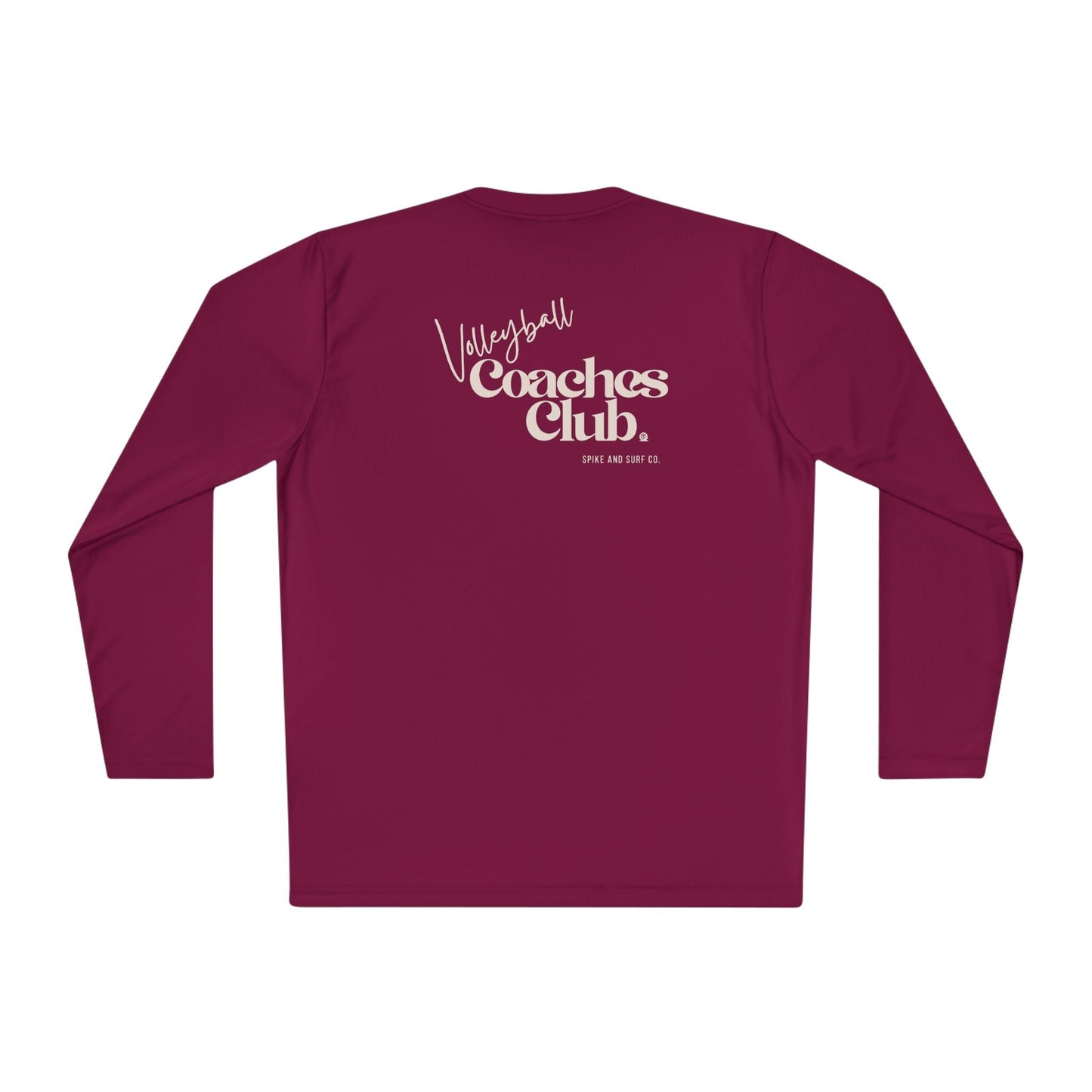 Volleyball Coaches Club Lightweight Long Sleeve | Athletic Performance Tee - Spike and Surf Co