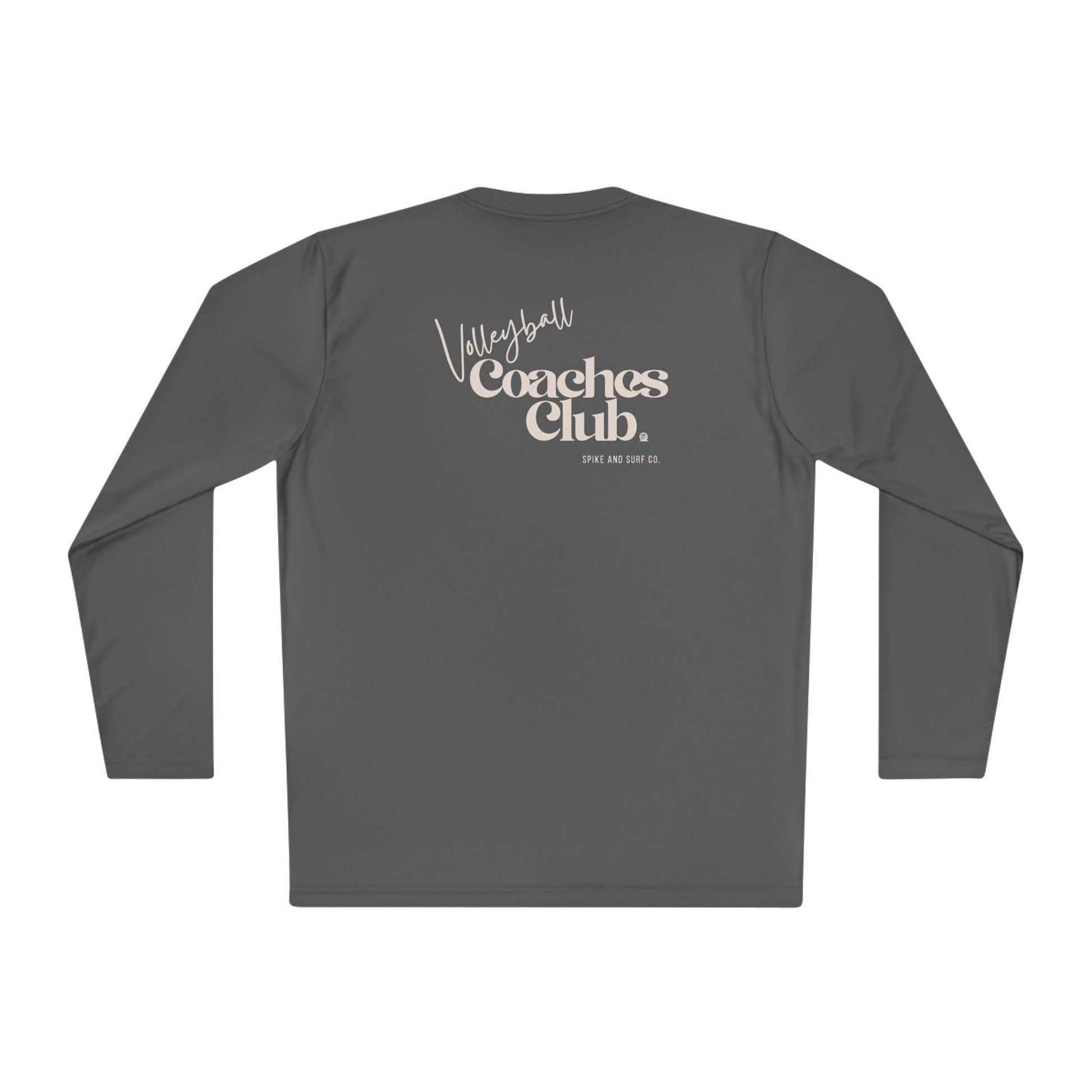 Volleyball Coaches Club Lightweight Long Sleeve | Athletic Performance Tee - Spike and Surf Co