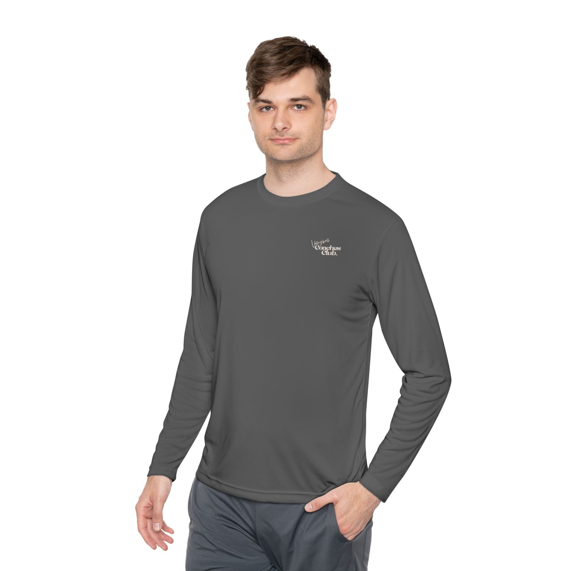 Volleyball Coaches Club Lightweight Long Sleeve | Athletic Performance Tee - Spike and Surf Co