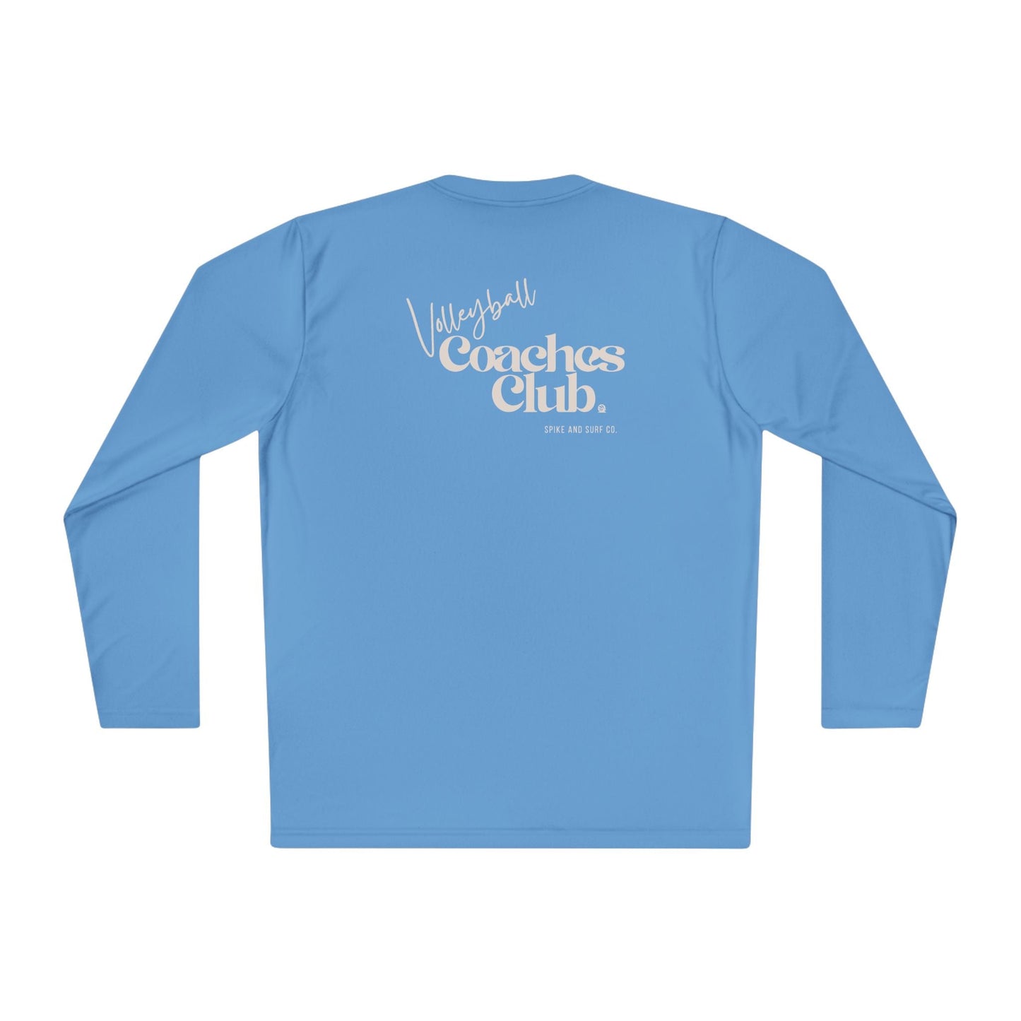 Volleyball Coaches Club Lightweight Long Sleeve | Athletic Performance Tee - Spike and Surf Co