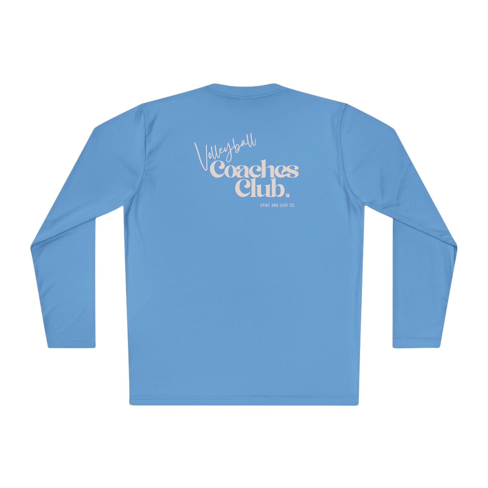 Volleyball Coaches Club Lightweight Long Sleeve | Athletic Performance Tee - Spike and Surf Co
