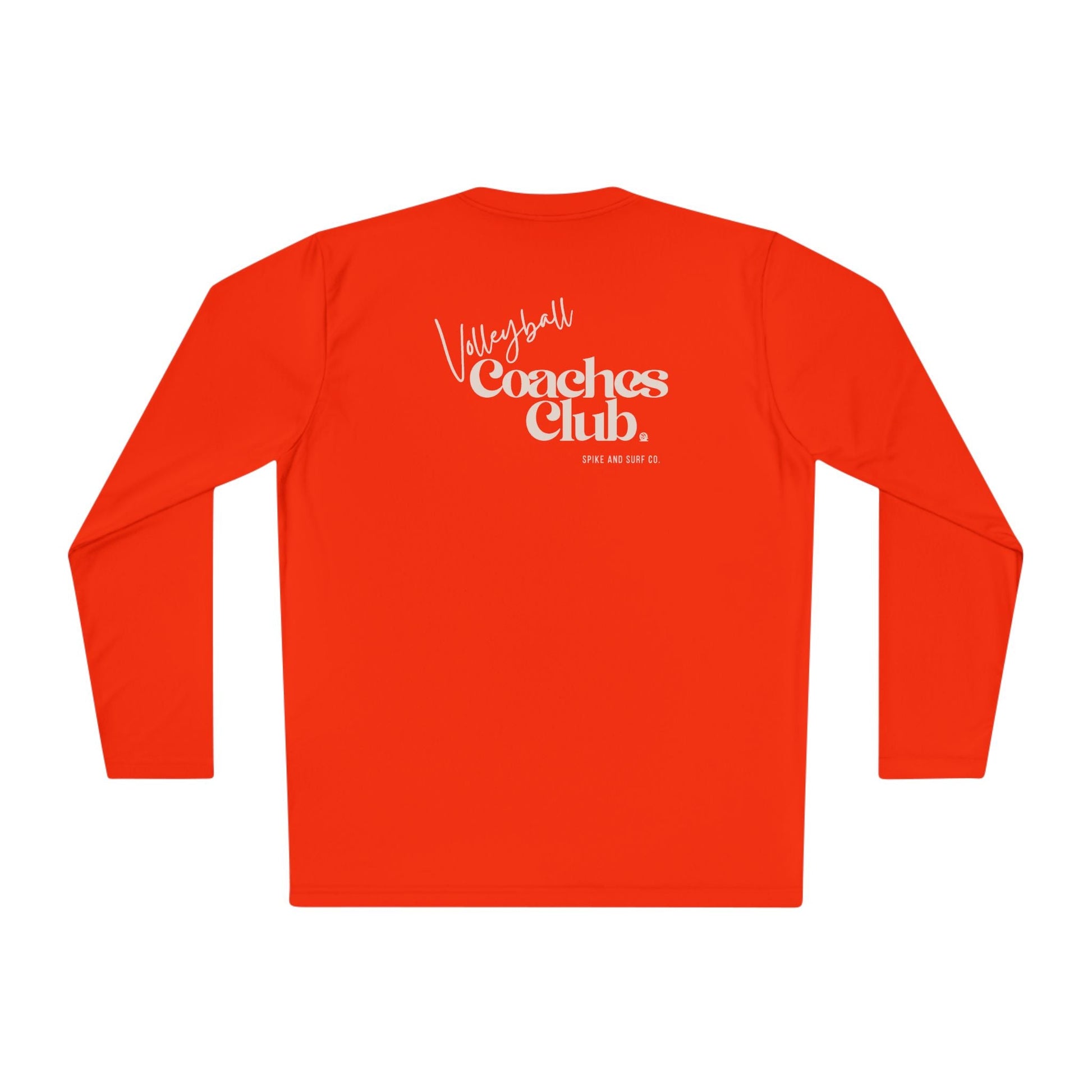 Volleyball Coaches Club Lightweight Long Sleeve | Athletic Performance Tee - Spike and Surf Co
