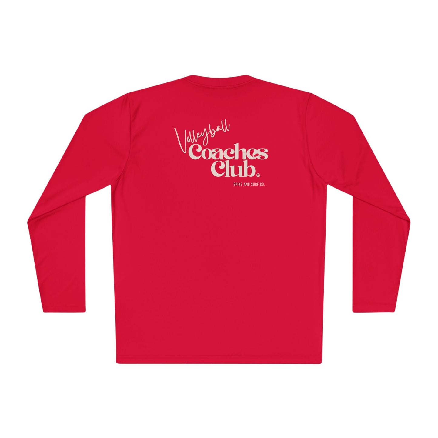Volleyball Coaches Club Lightweight Long Sleeve | Athletic Performance Tee - Spike and Surf Co