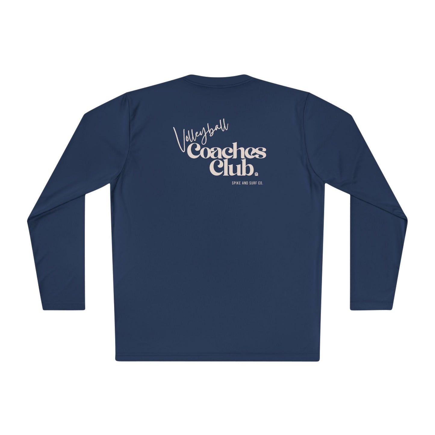 Volleyball Coaches Club Lightweight Long Sleeve | Athletic Performance Tee - Spike and Surf Co