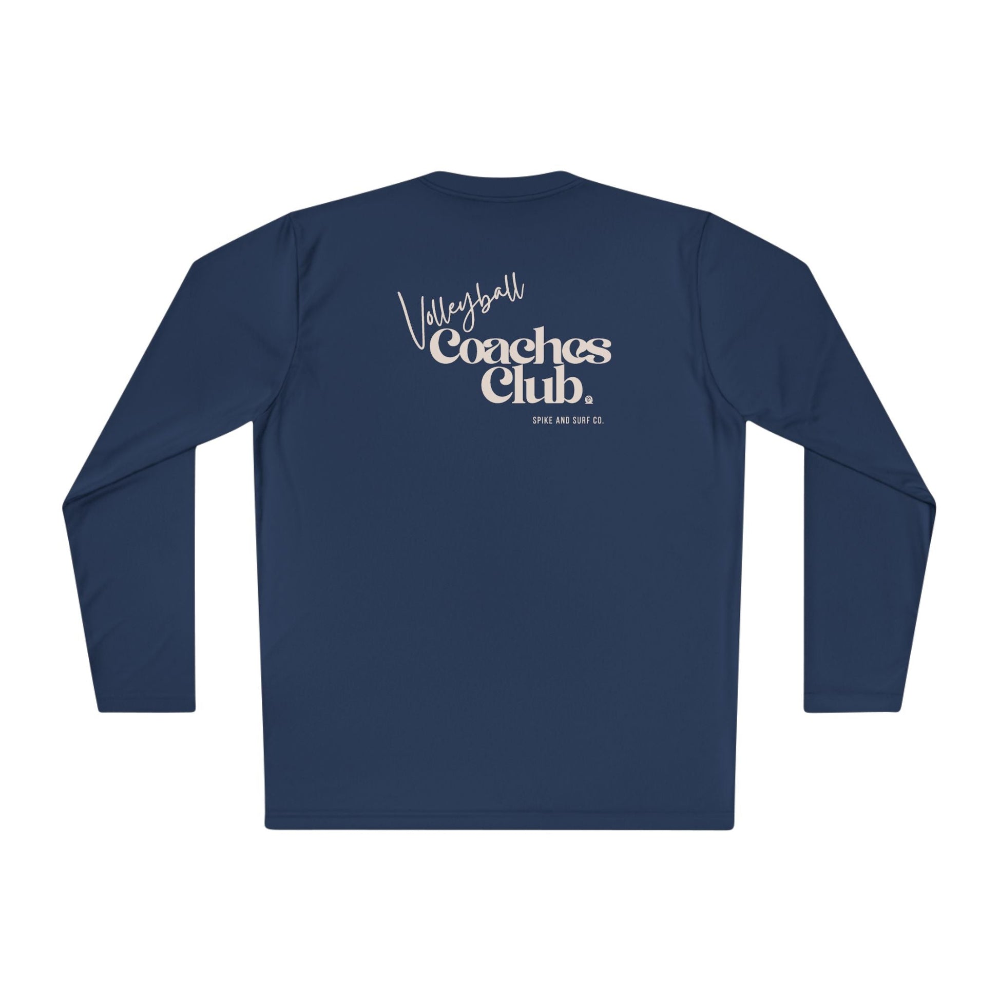 Volleyball Coaches Club Lightweight Long Sleeve | Athletic Performance Tee - Spike and Surf Co