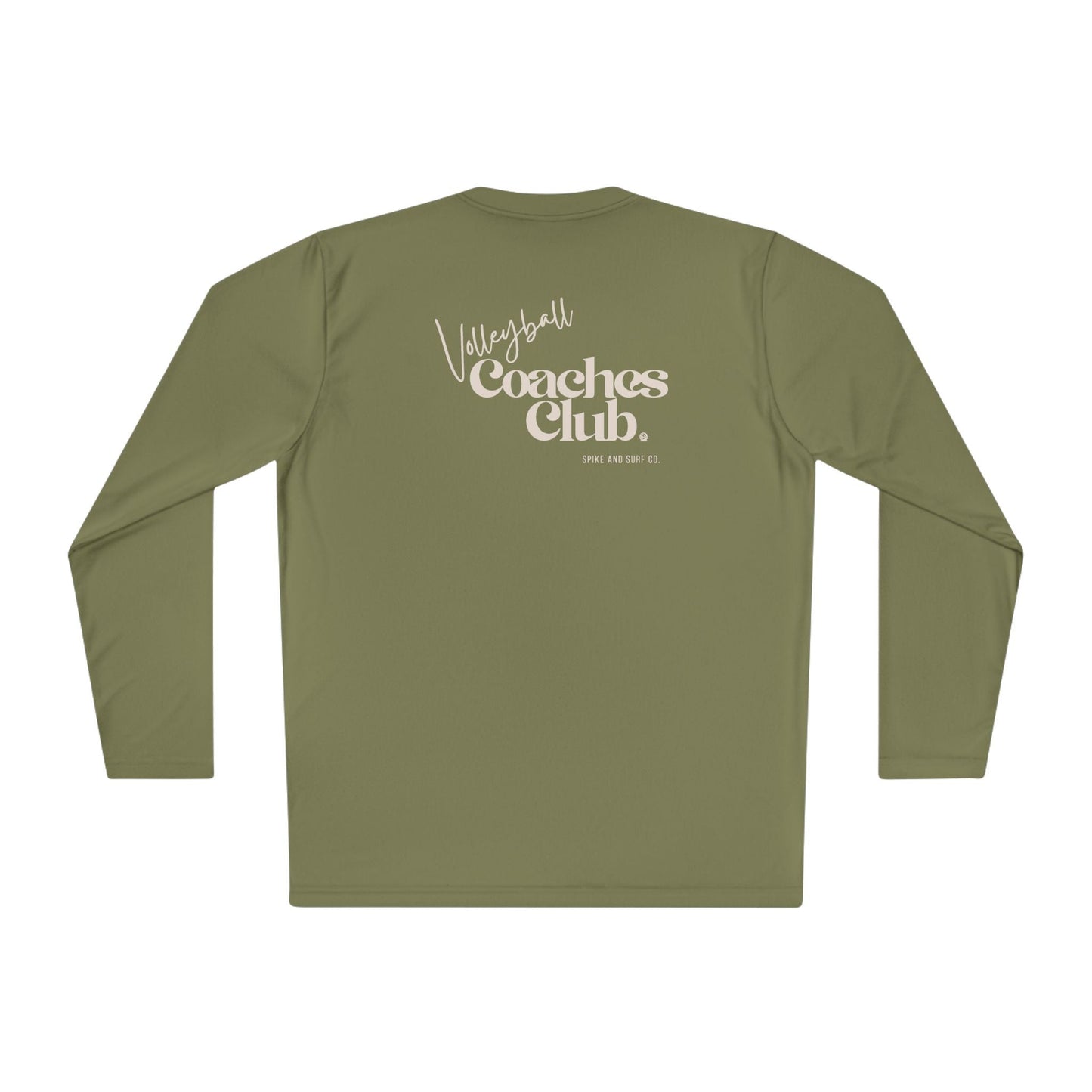 Volleyball Coaches Club Lightweight Long Sleeve | Athletic Performance Tee - Spike and Surf Co