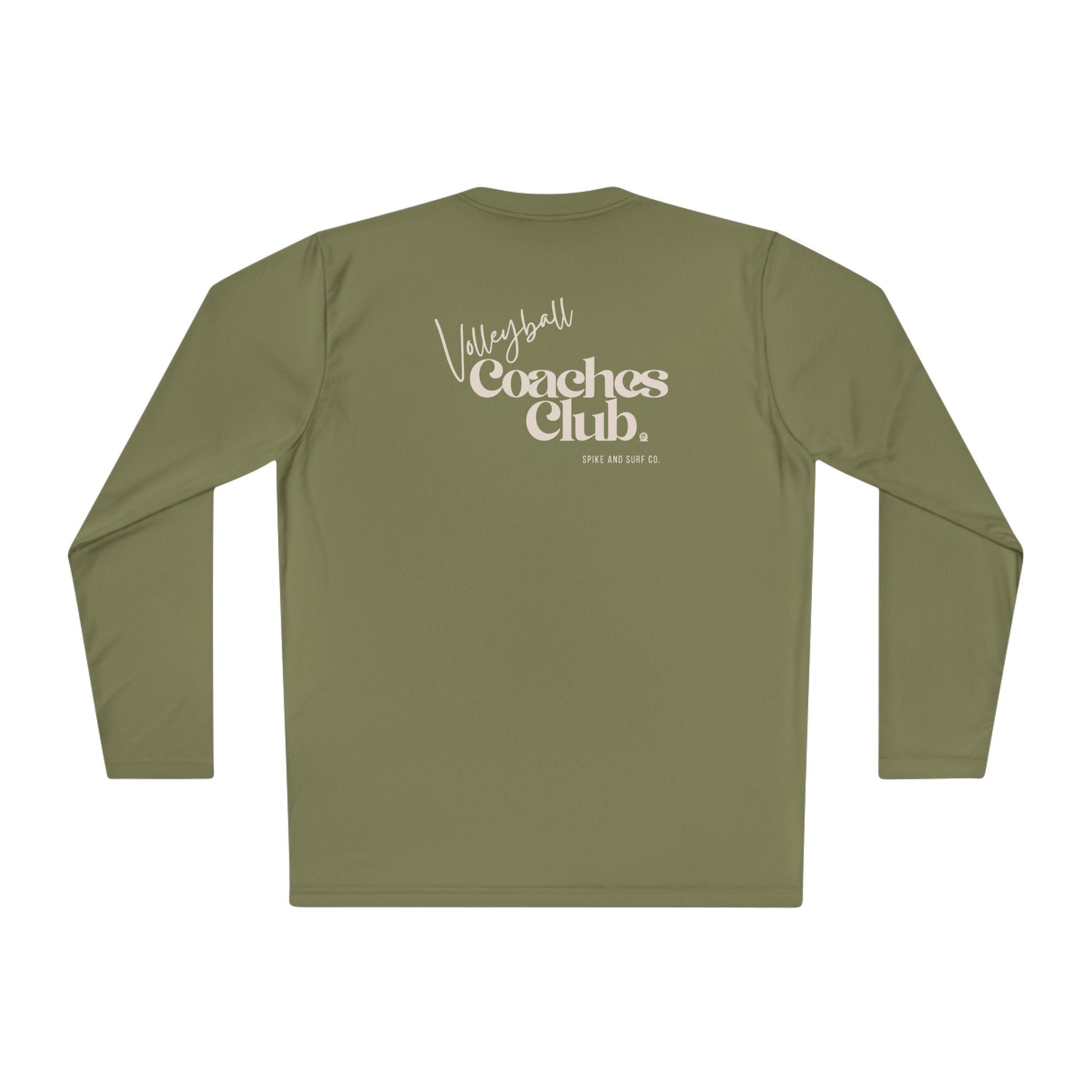 Volleyball Coaches Club Lightweight Long Sleeve | Athletic Performance Tee - Spike and Surf Co