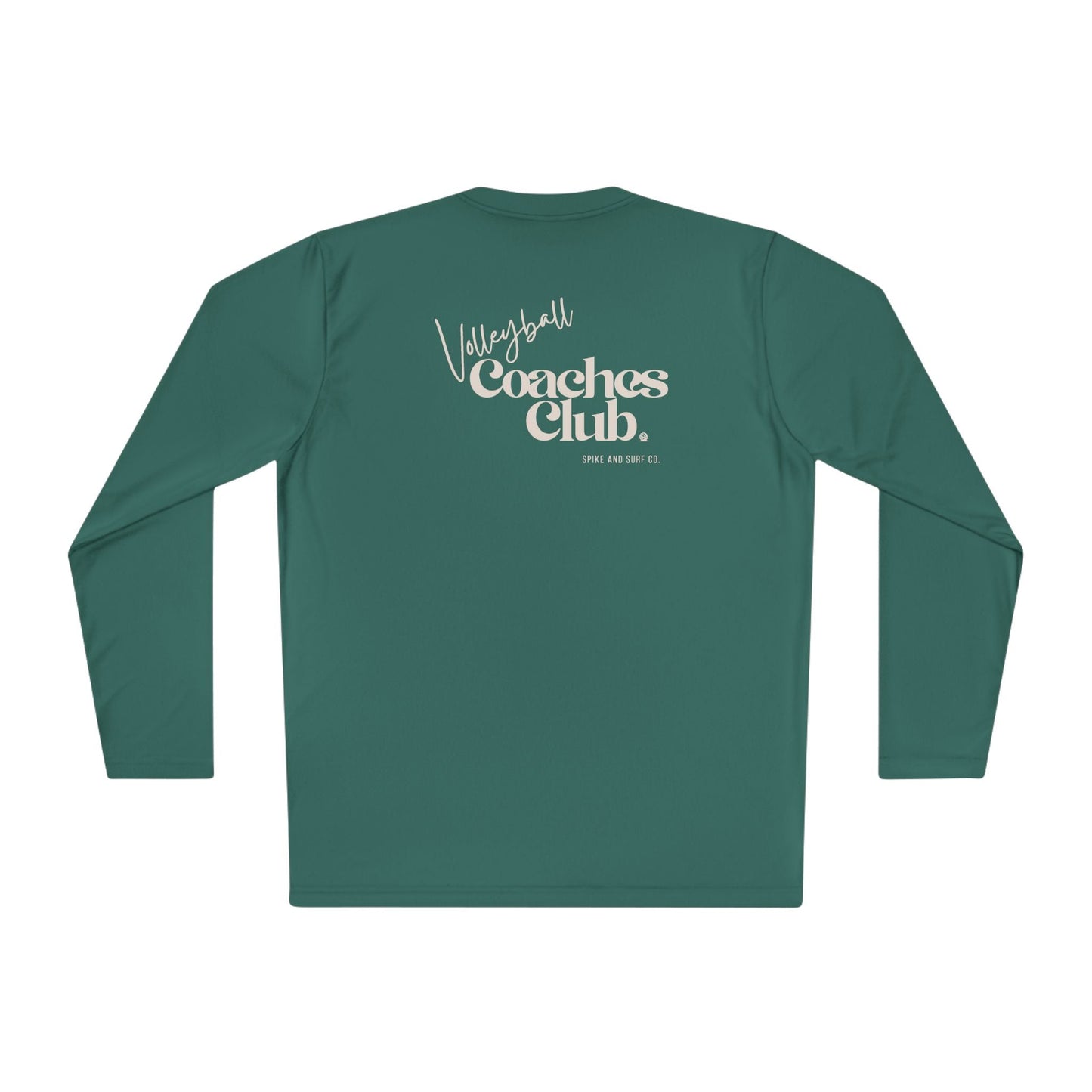 Volleyball Coaches Club Lightweight Long Sleeve | Athletic Performance Tee - Spike and Surf Co