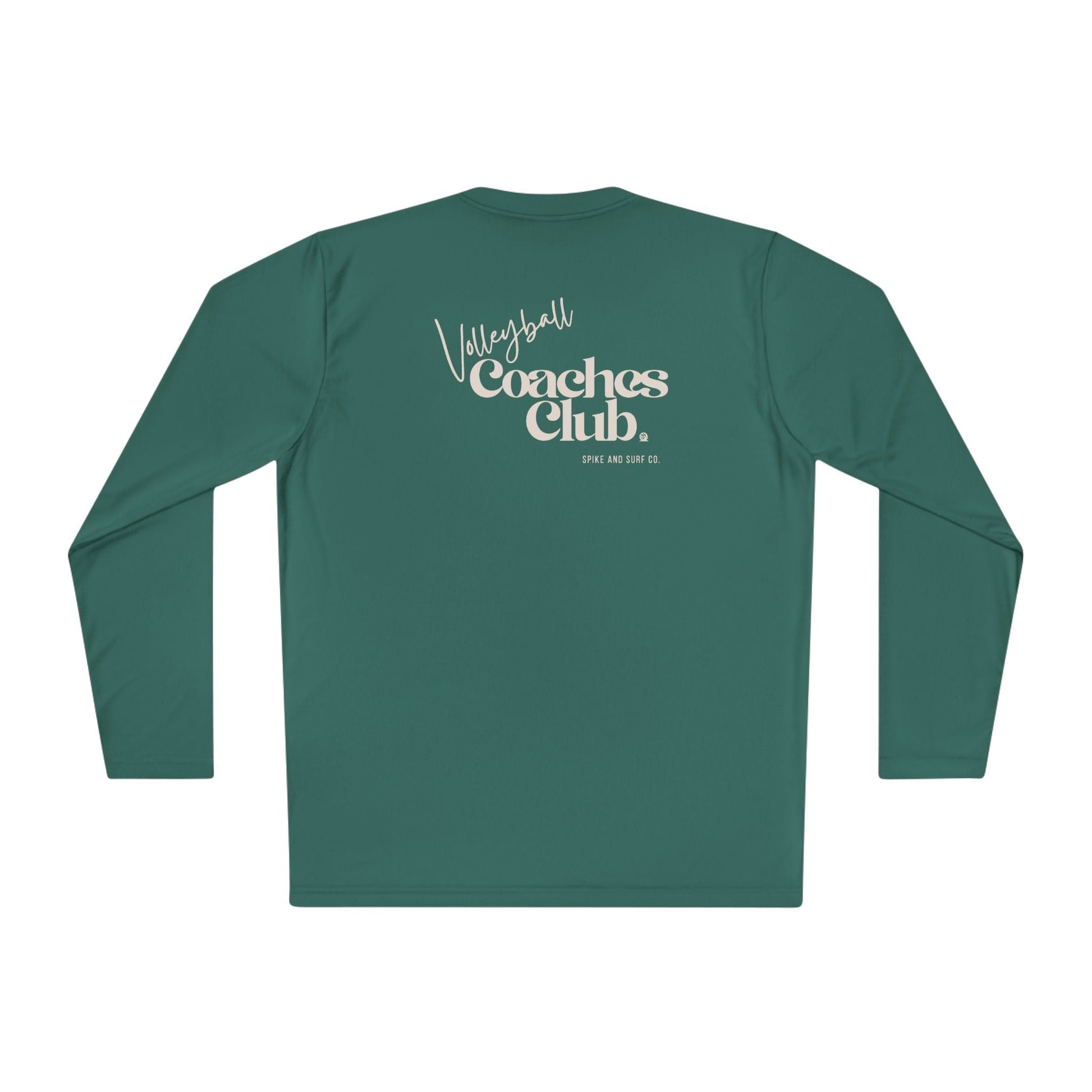 Volleyball Coaches Club Lightweight Long Sleeve | Athletic Performance Tee - Spike and Surf Co