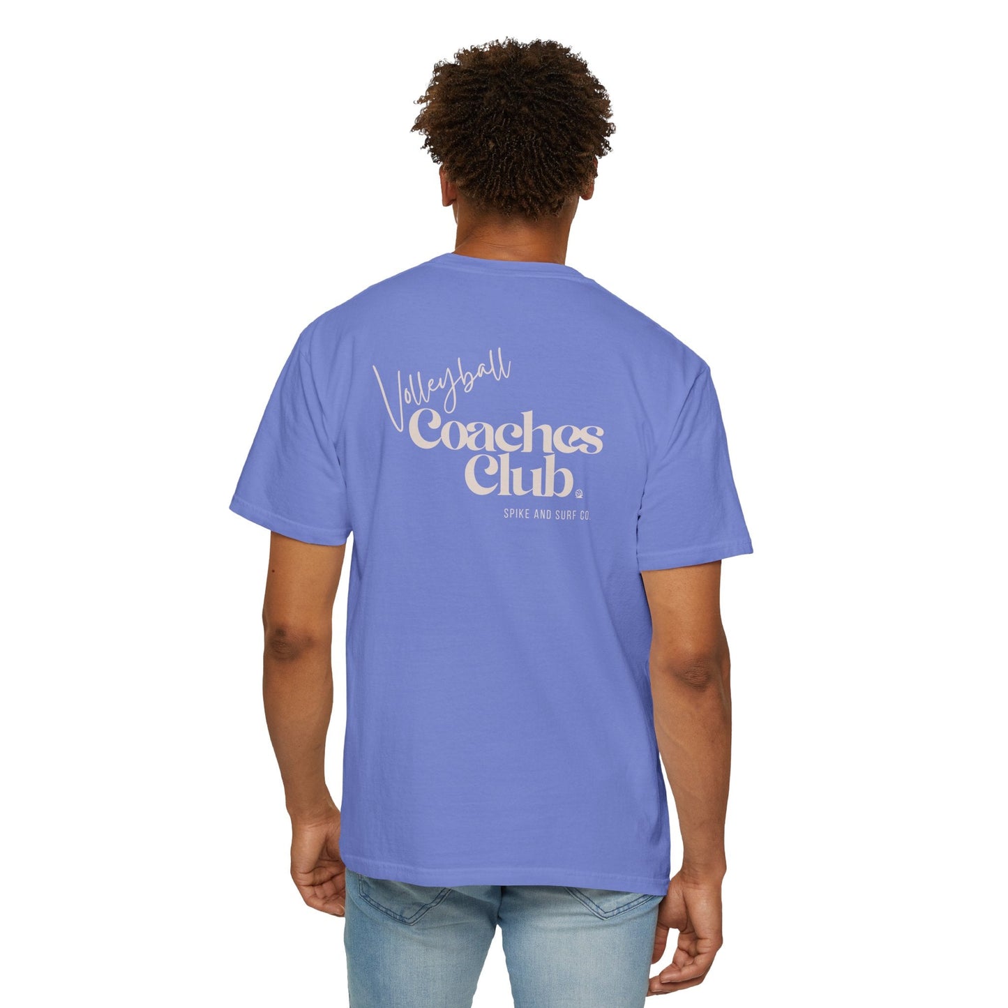 Volleyball Coaches Club T-Shirt | Retro Team Tee - Spike and Surf Co