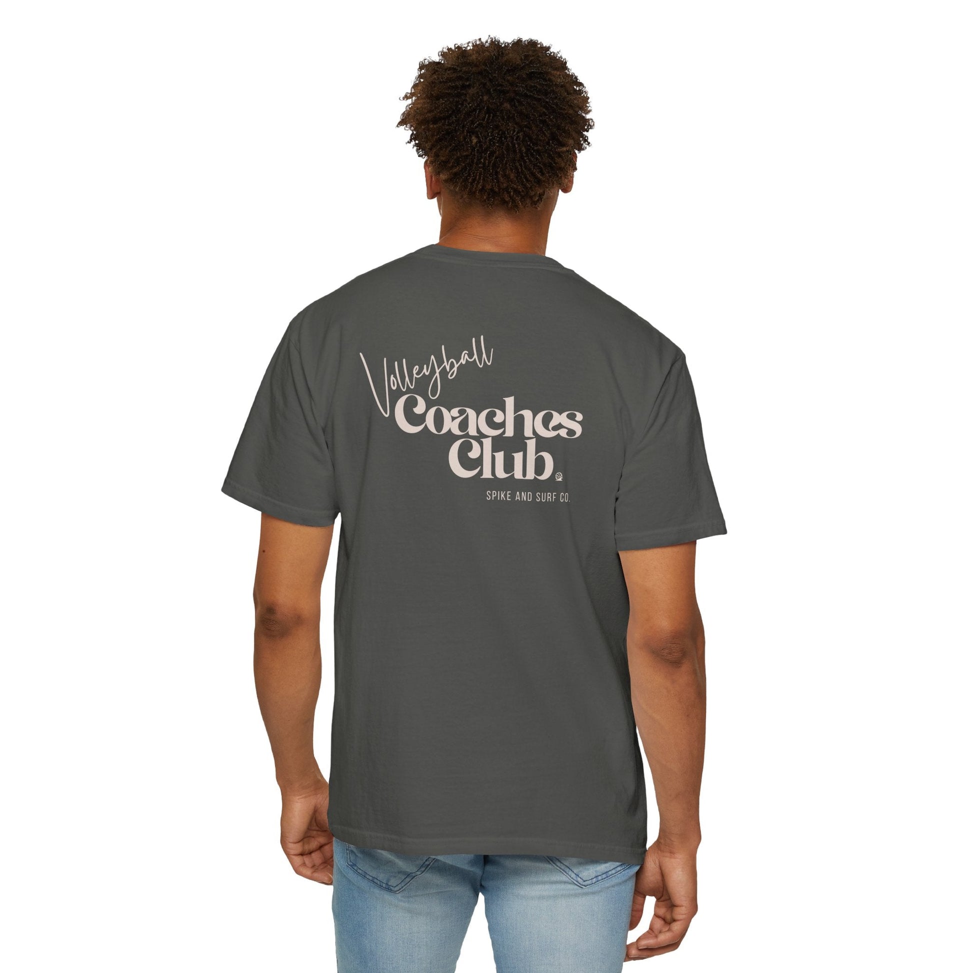 Volleyball Coaches Club T-Shirt | Retro Team Tee - Spike and Surf Co
