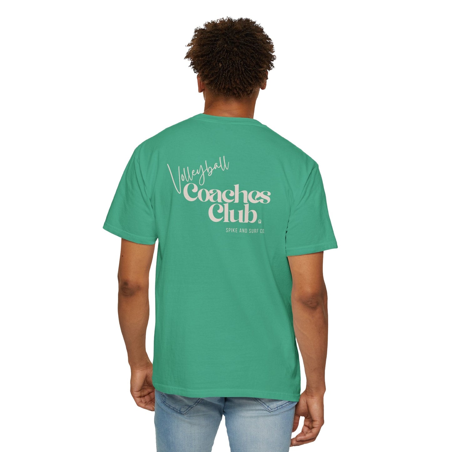 Volleyball Coaches Club T-Shirt | Retro Team Tee - Spike and Surf Co