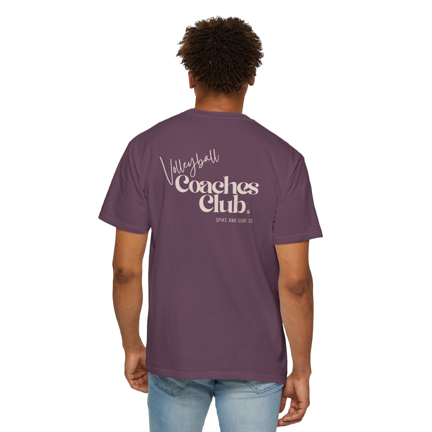Volleyball Coaches Club T-Shirt | Retro Team Tee - Spike and Surf Co