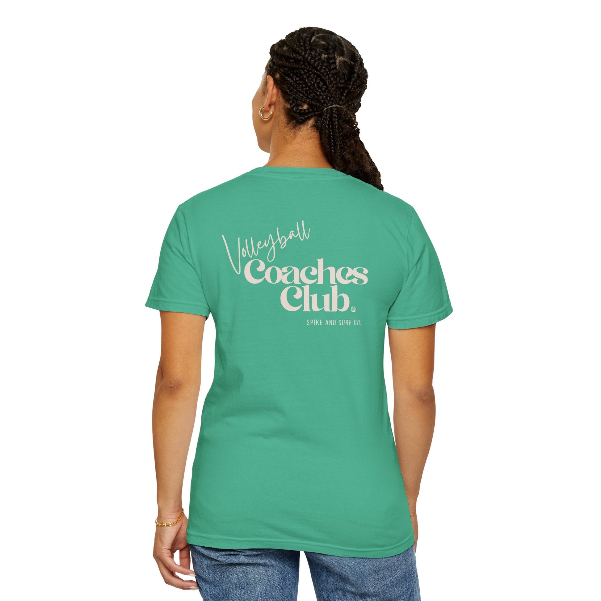 Volleyball Coaches Club T-Shirt | Retro Team Tee - Spike and Surf Co
