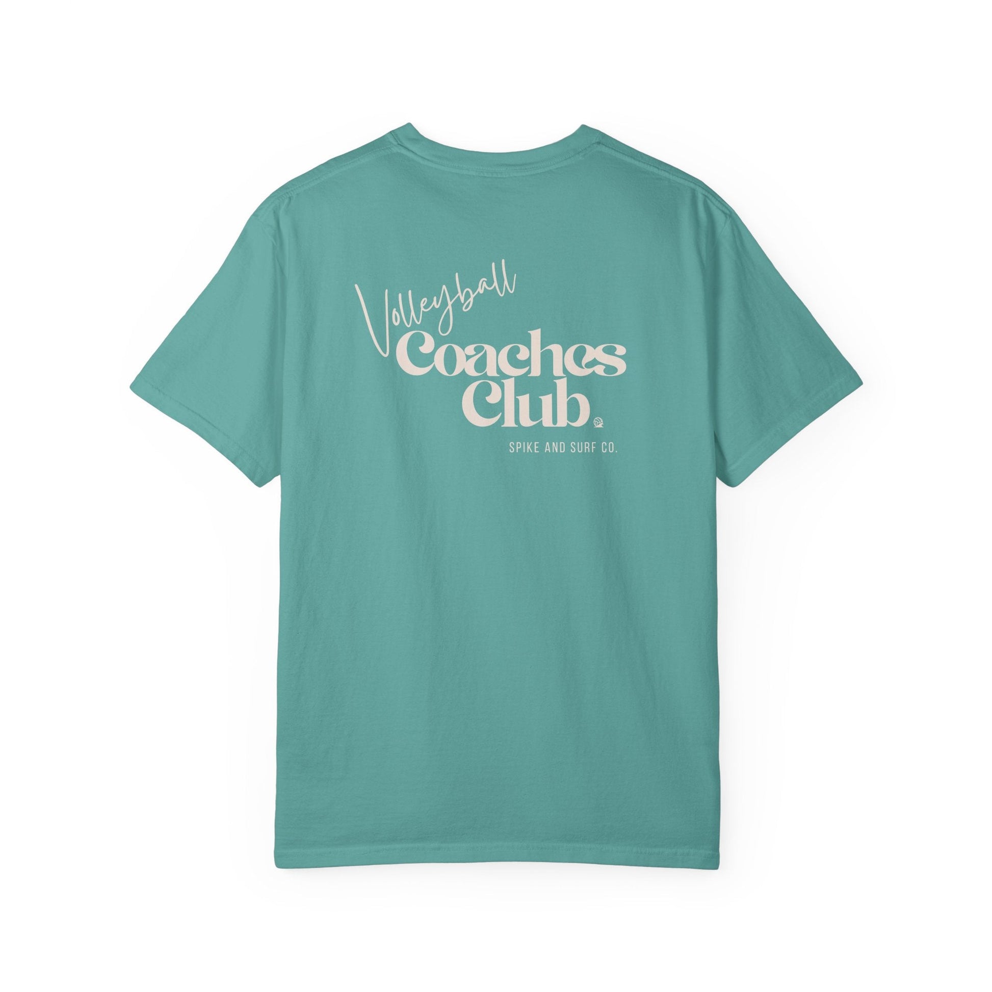 Volleyball Coaches Club T-Shirt | Retro Team Tee - Spike and Surf Co