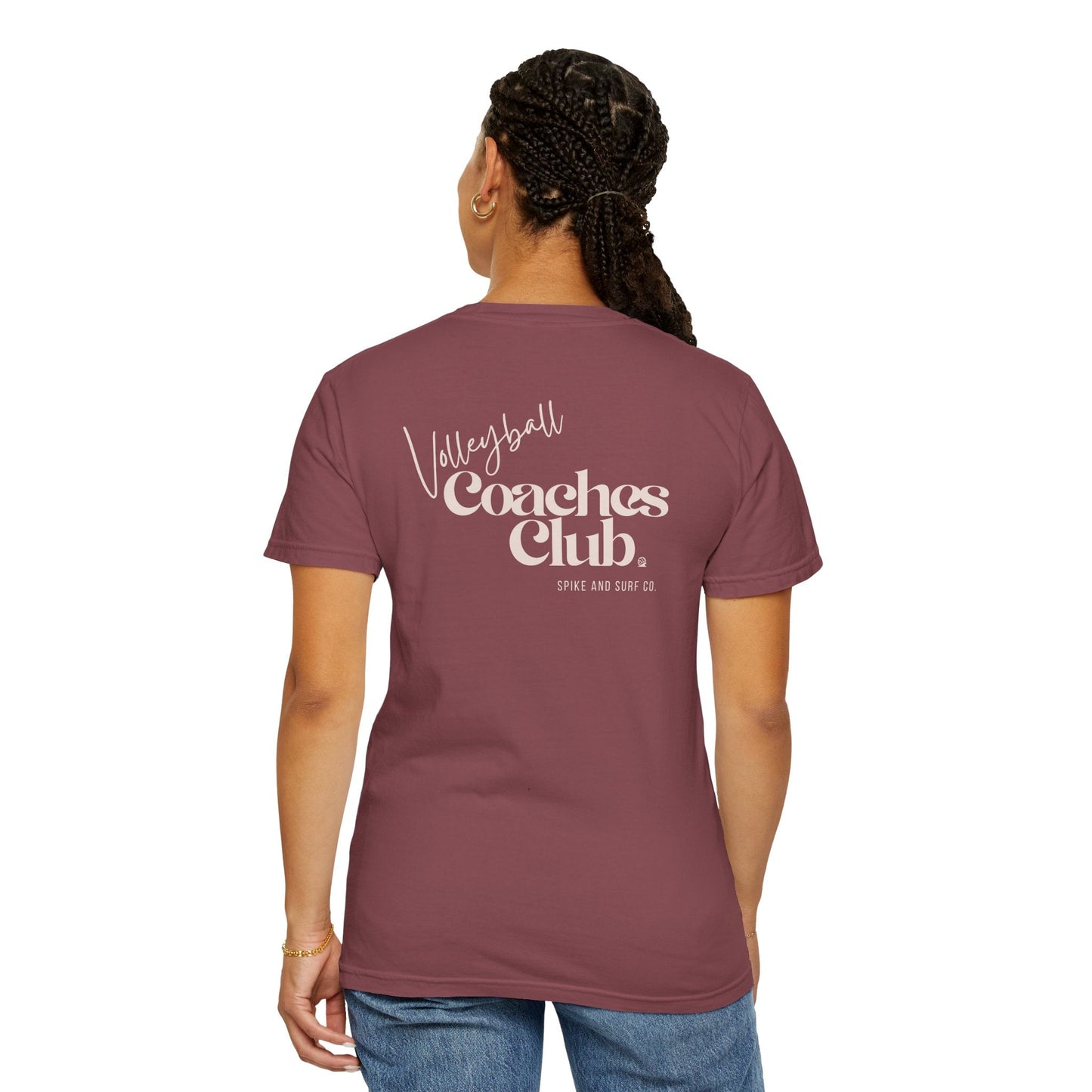 Volleyball Coaches Club T-Shirt | Retro Team Tee - Spike and Surf Co