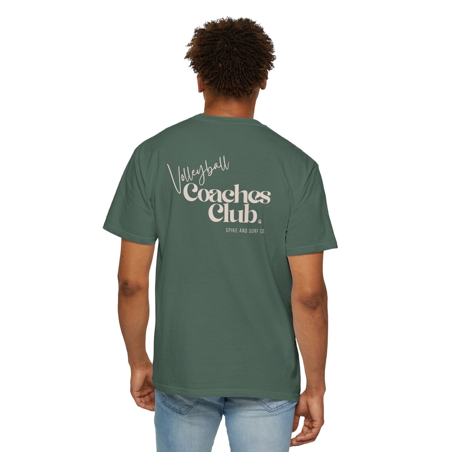 Volleyball Coaches Club T-Shirt | Retro Team Tee - Spike and Surf Co
