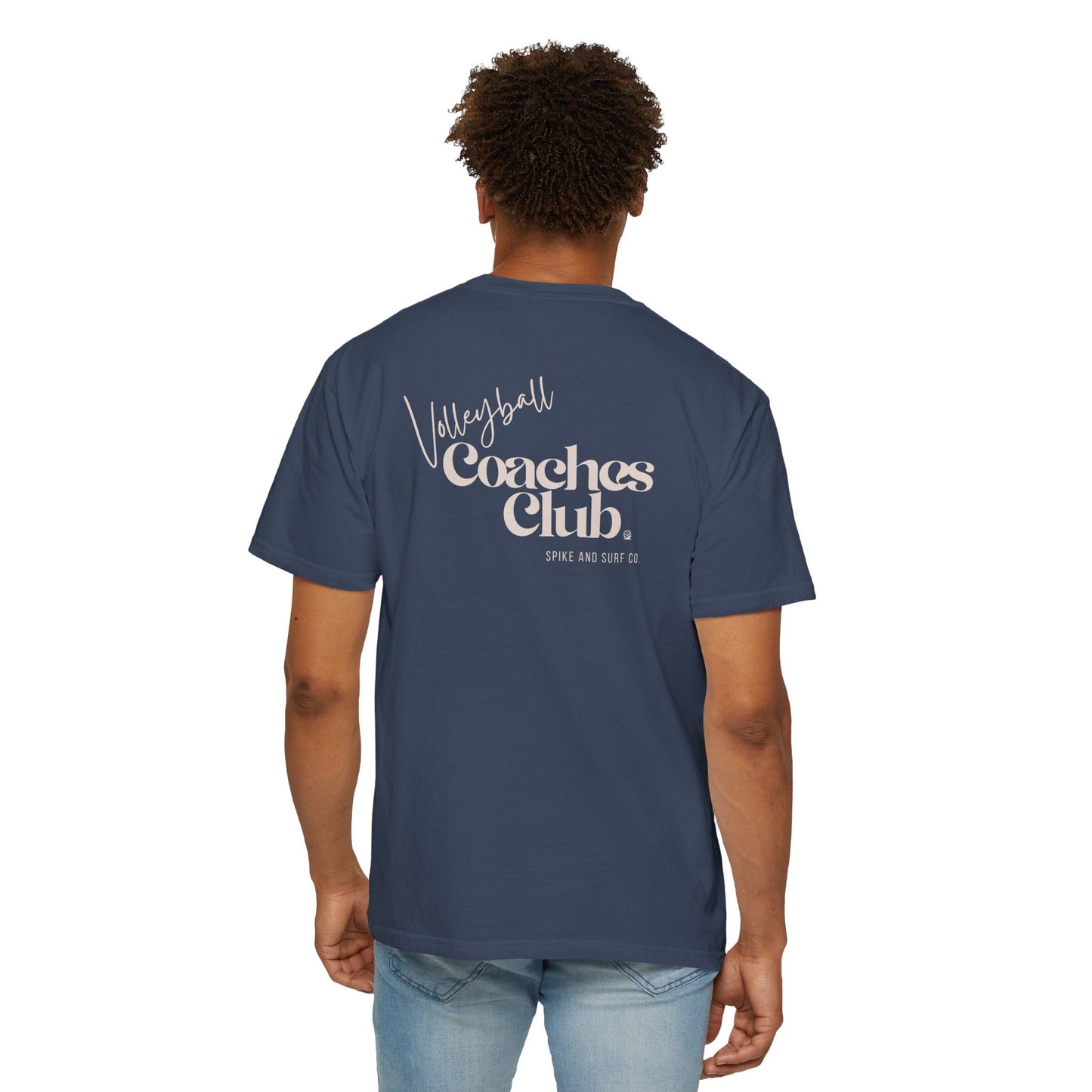Volleyball Coaches Club T-Shirt | Retro Team Tee - Spike and Surf Co