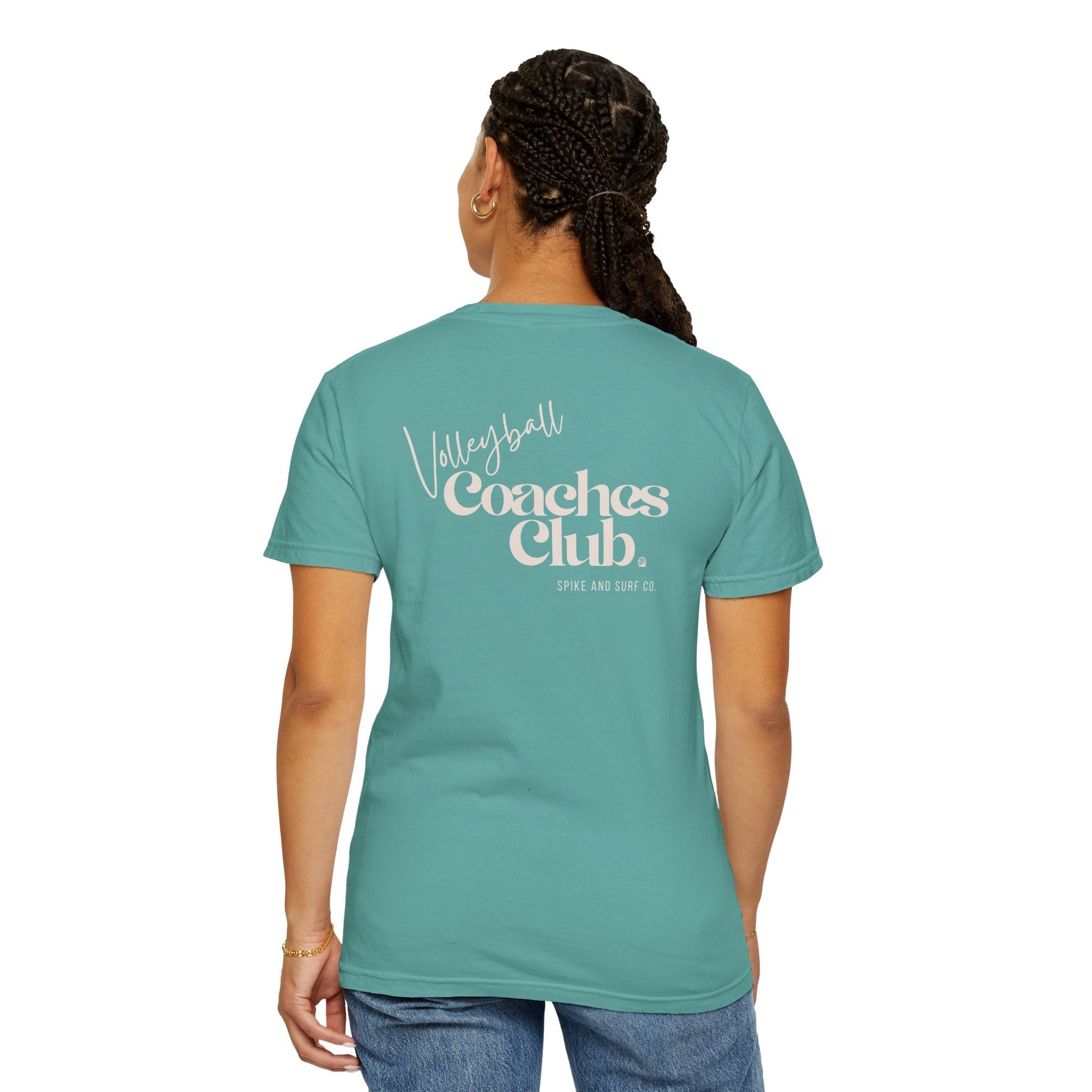 Volleyball Coaches Club T-Shirt | Retro Team Tee - Spike and Surf Co