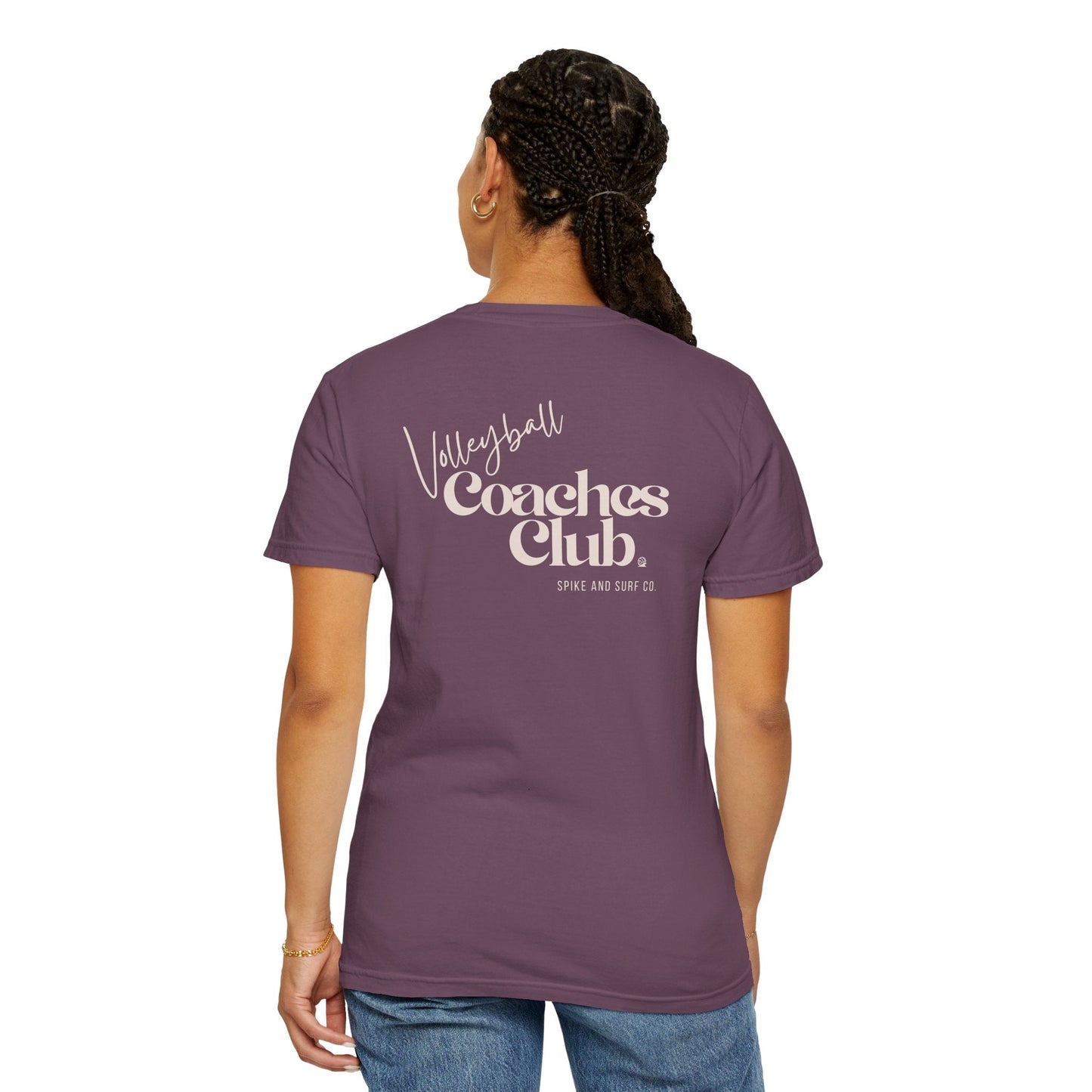 Volleyball Coaches Club T-Shirt | Retro Team Tee - Spike and Surf Co