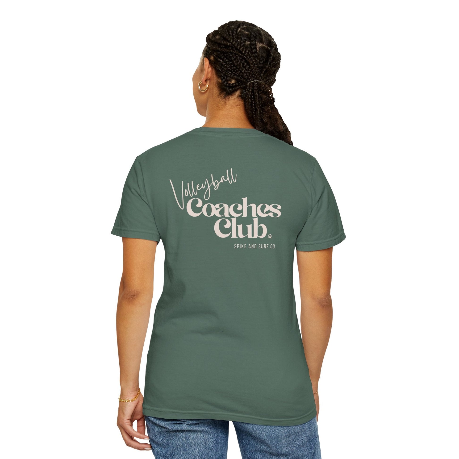 Volleyball Coaches Club T-Shirt | Retro Team Tee - Spike and Surf Co