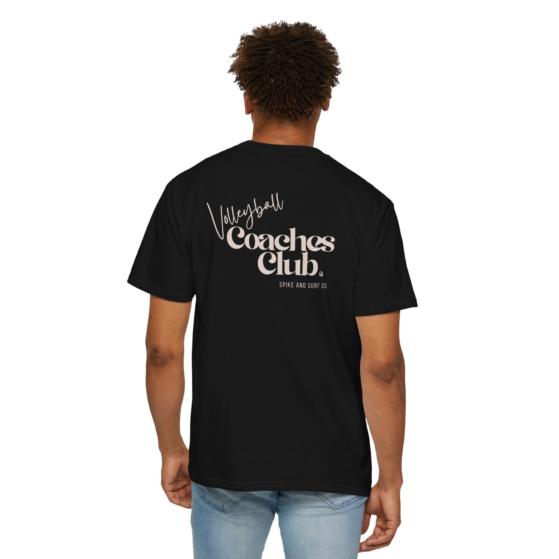 Volleyball Coaches Club T-Shirt | Retro Team Tee - Spike and Surf Co