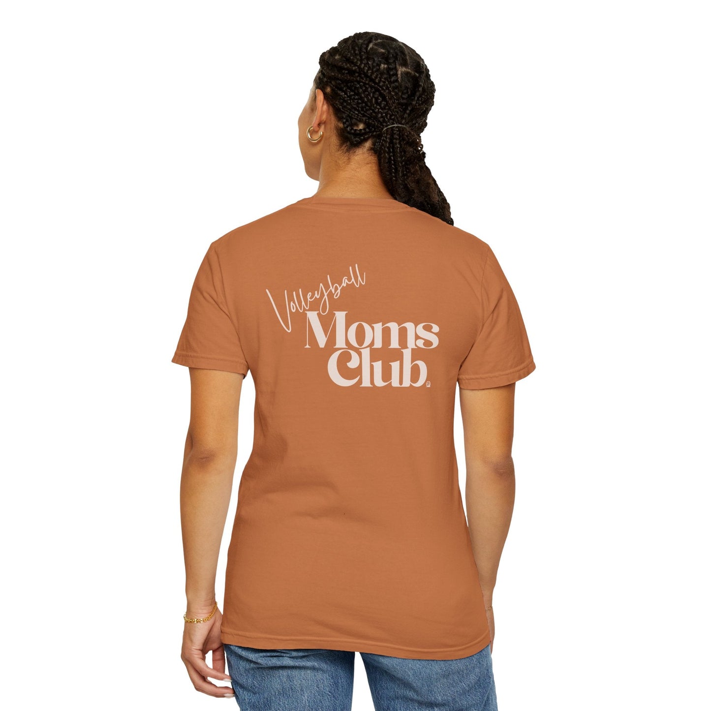 Volleyball Moms Club | Comfort Colors Tee - Yam
